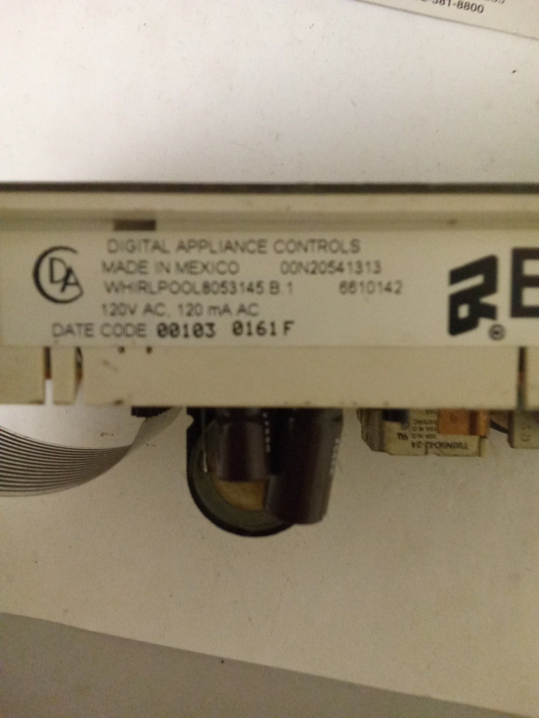 Whirlpool Oven Control Board - Part # 6610142 AMK-534