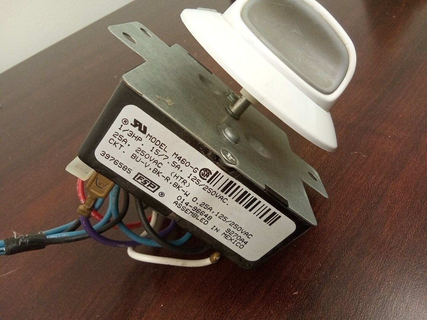 MAYTAG WHIRLPOOL KENMORE Dryer Timer 131930600 M460-G SEA101