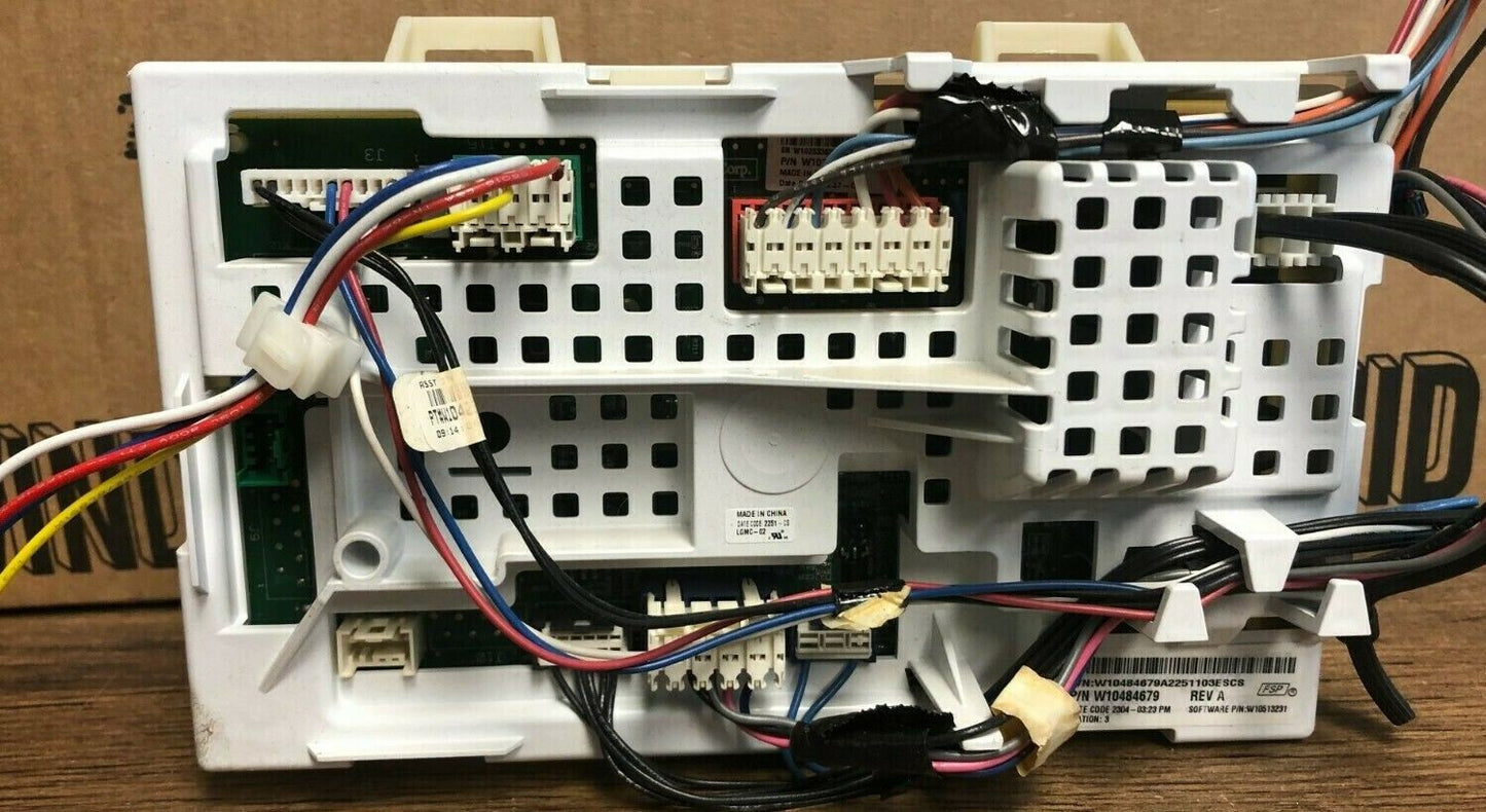 Whirlpool Washer Main Control Board W10484679 REV A DC229