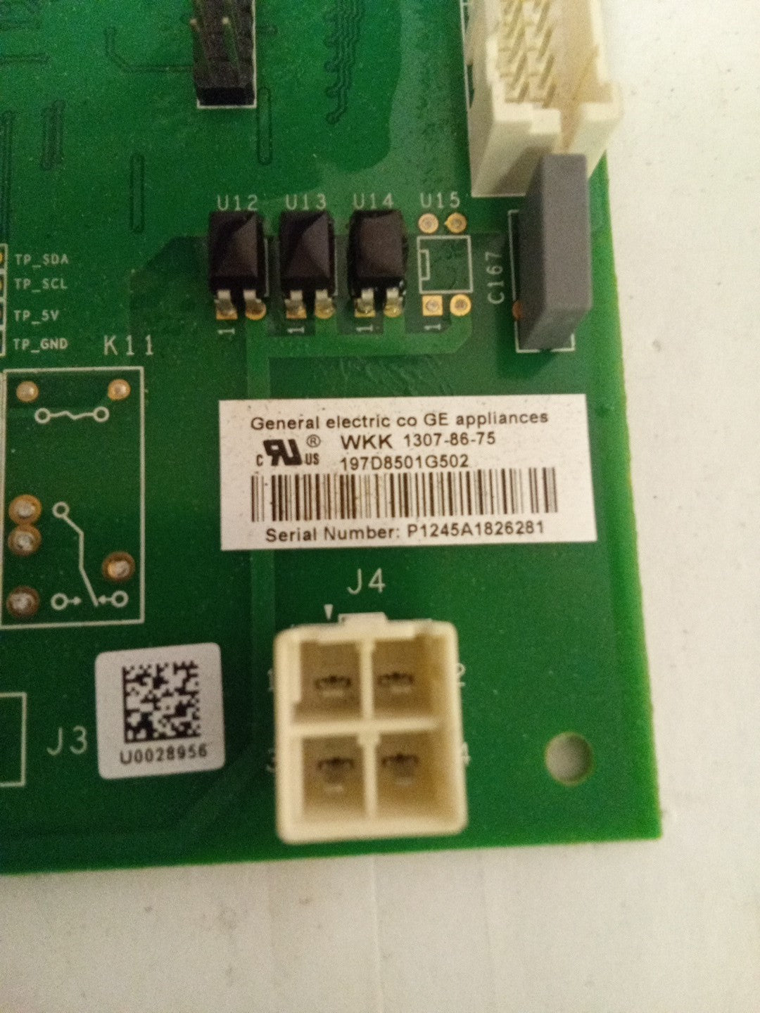 197D8501G502 GE Refrigerator Control Board AMK-271