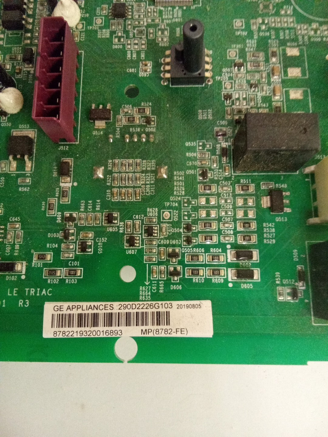 GE Washer Control Board  290D2226G103 AK-733
