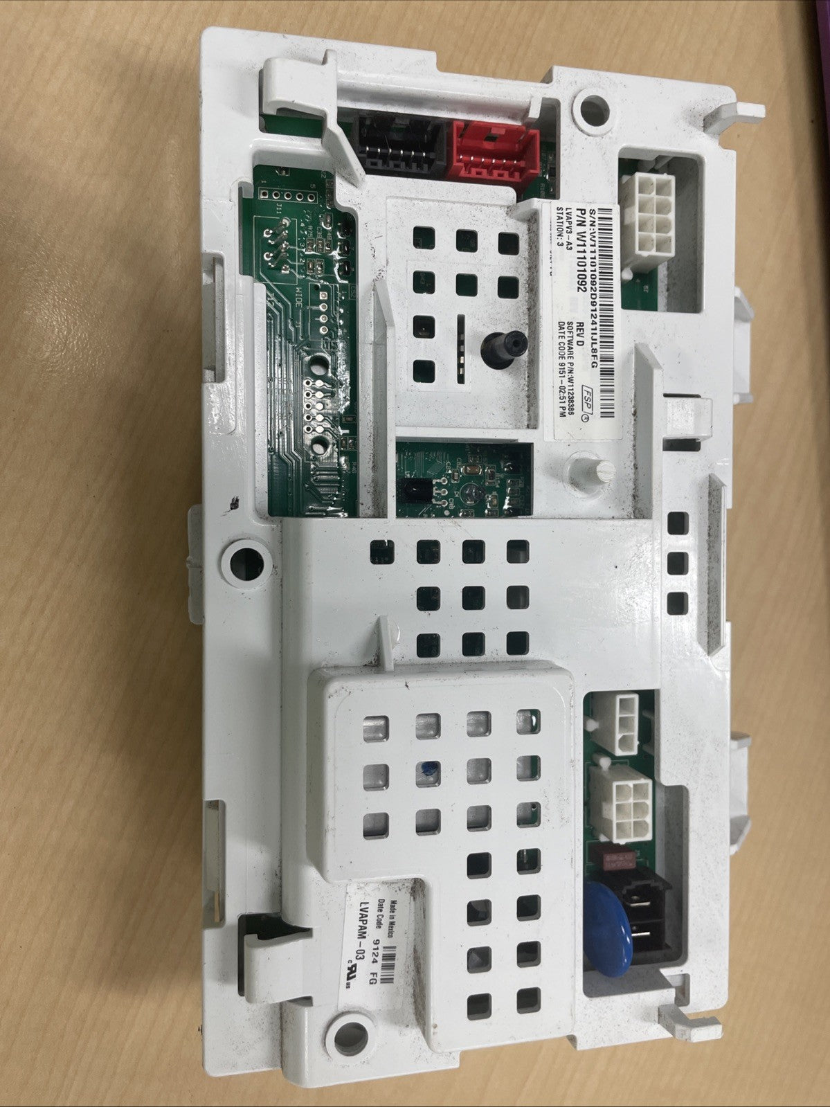 Whirlpool Washer Control W11101092 -BA13