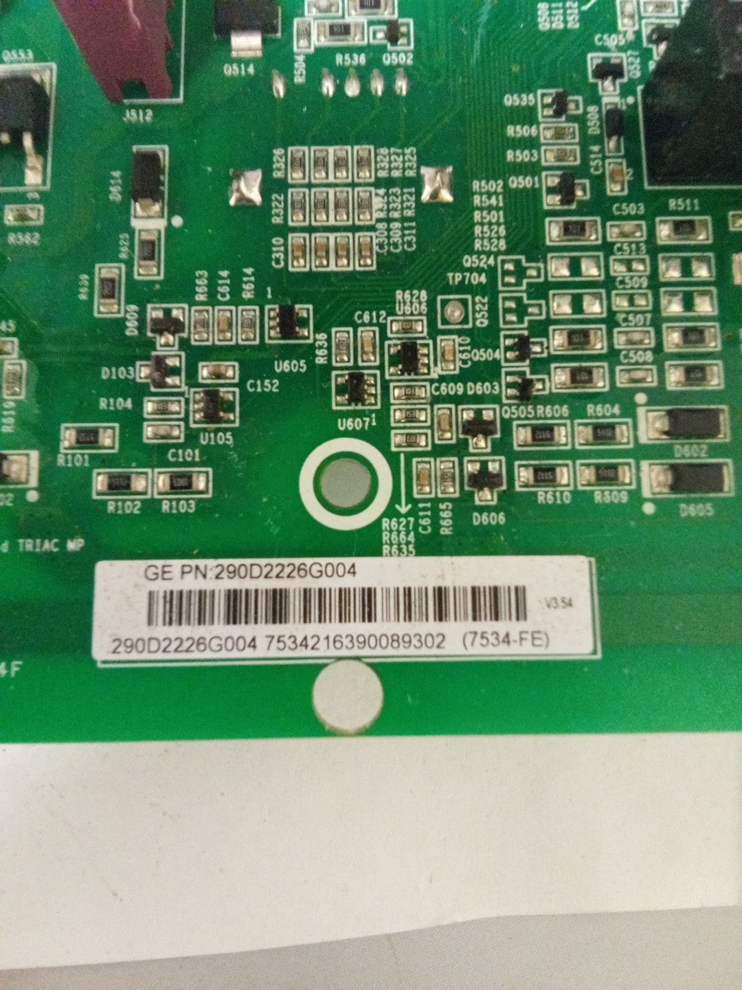 290D2226G004 GE Washer Control Board  AMK-432