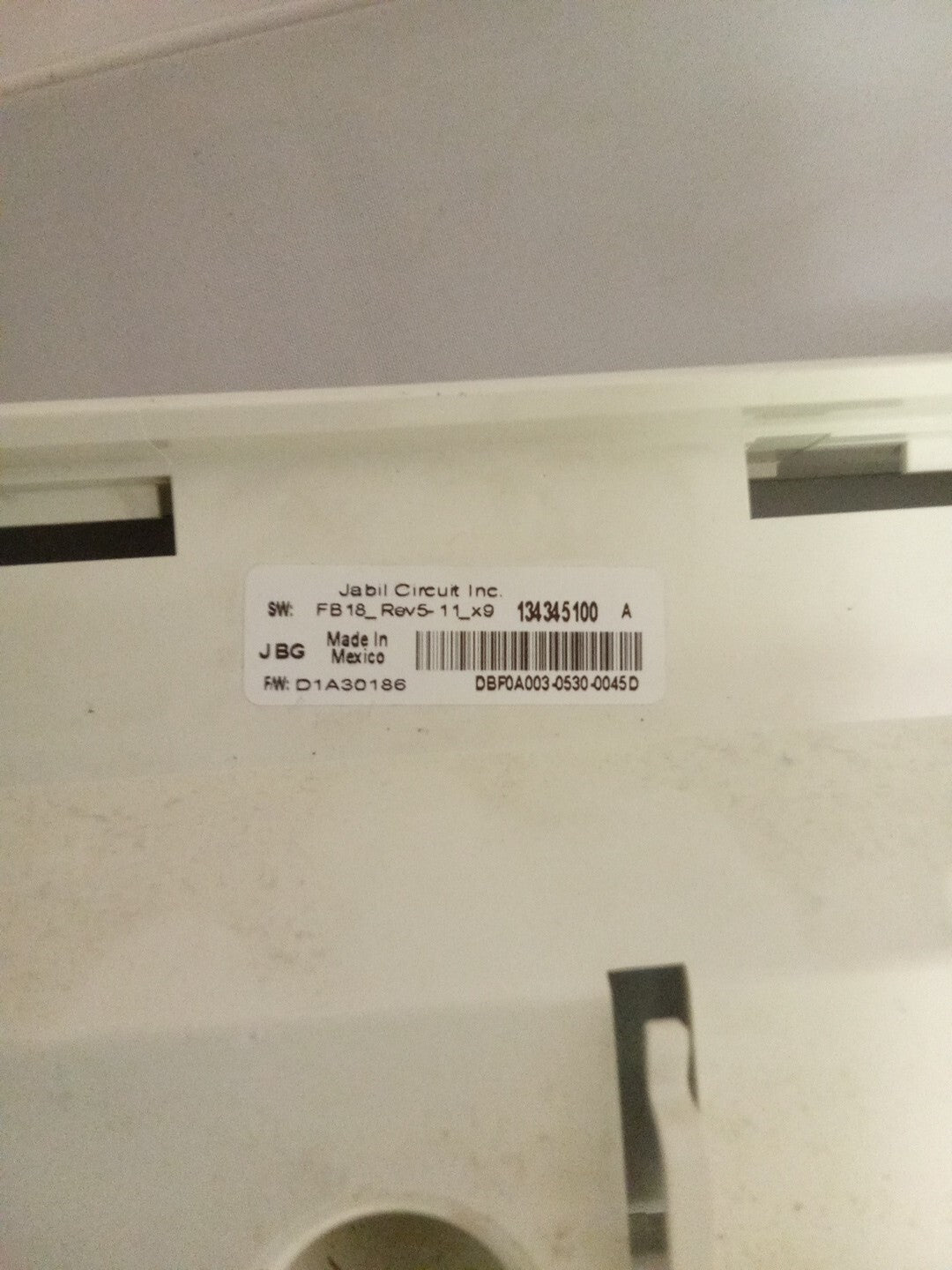 Frigidaire Dryer 134345100 Control Board. AK-336