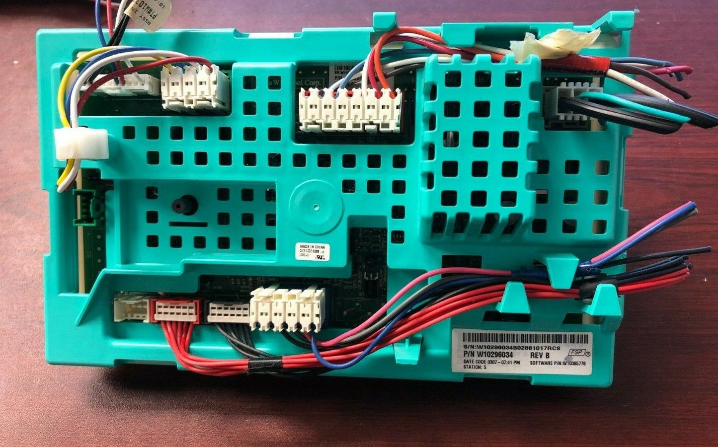 WHIRLPOOL WASHER MAIN CONTROL BOARD W10296034  DC678