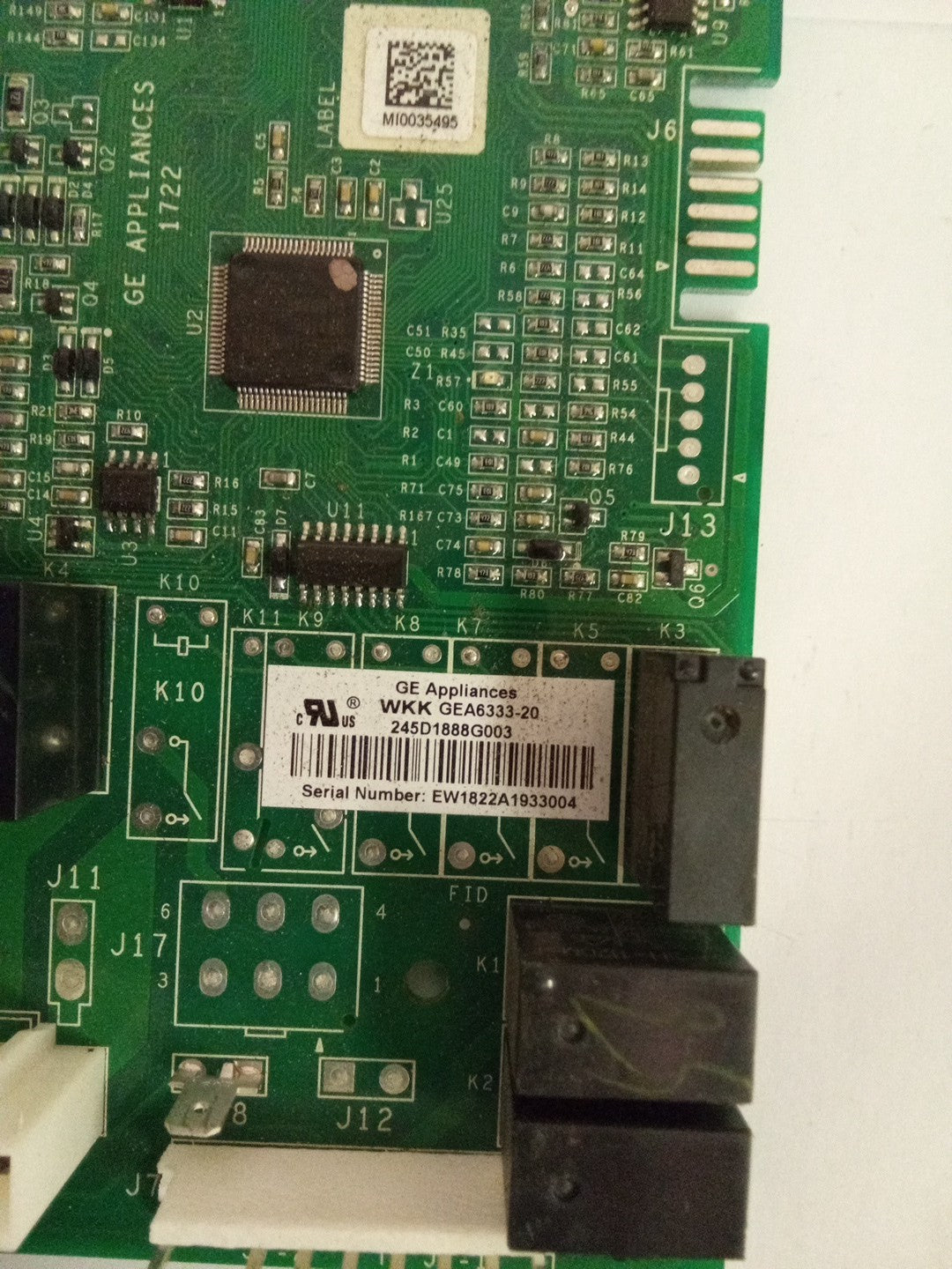 GE Refrigerator Control Board  245D1888G003 AMK-691