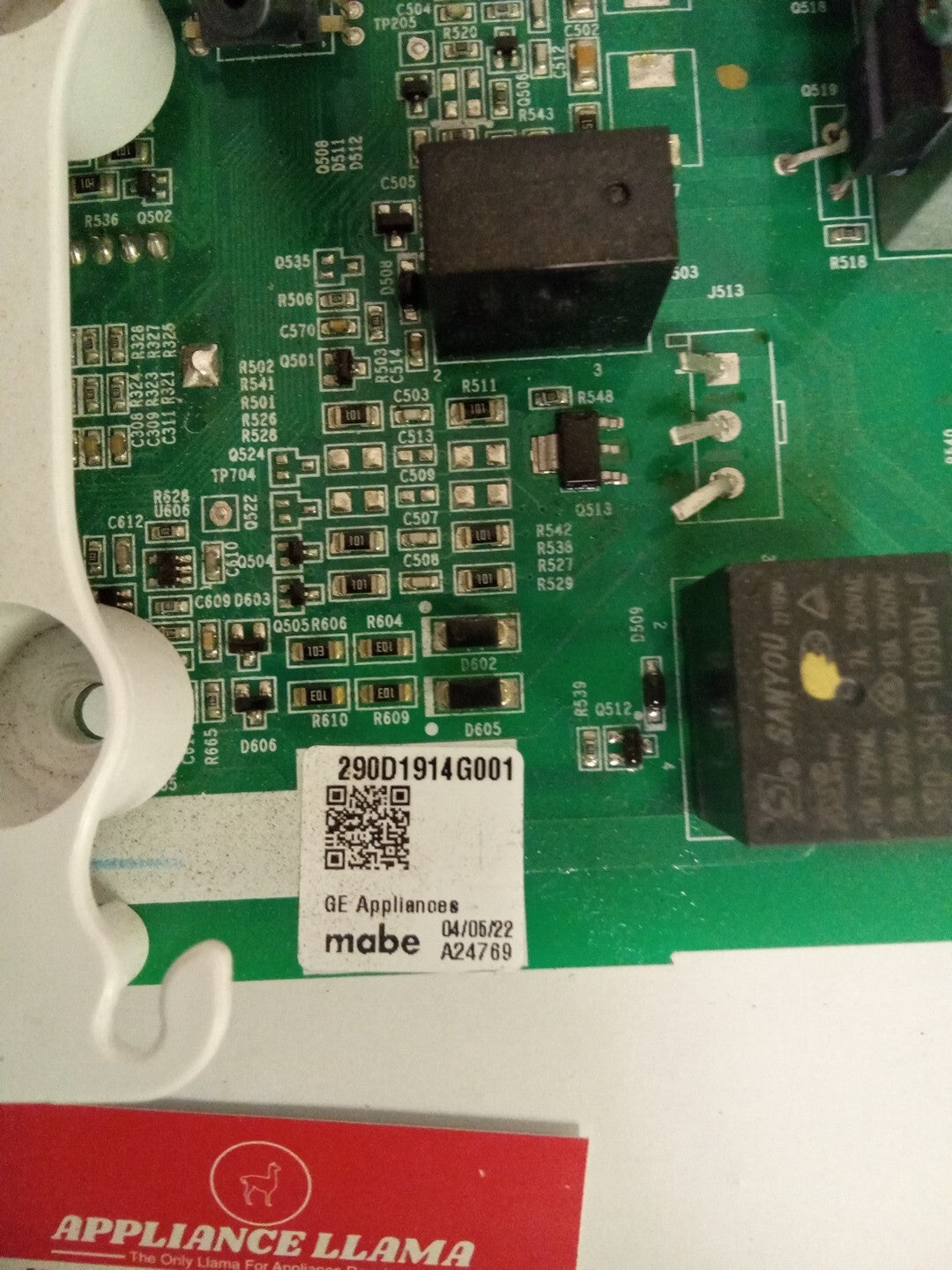 GE Washer Control Board 290D1914G001 AK-728