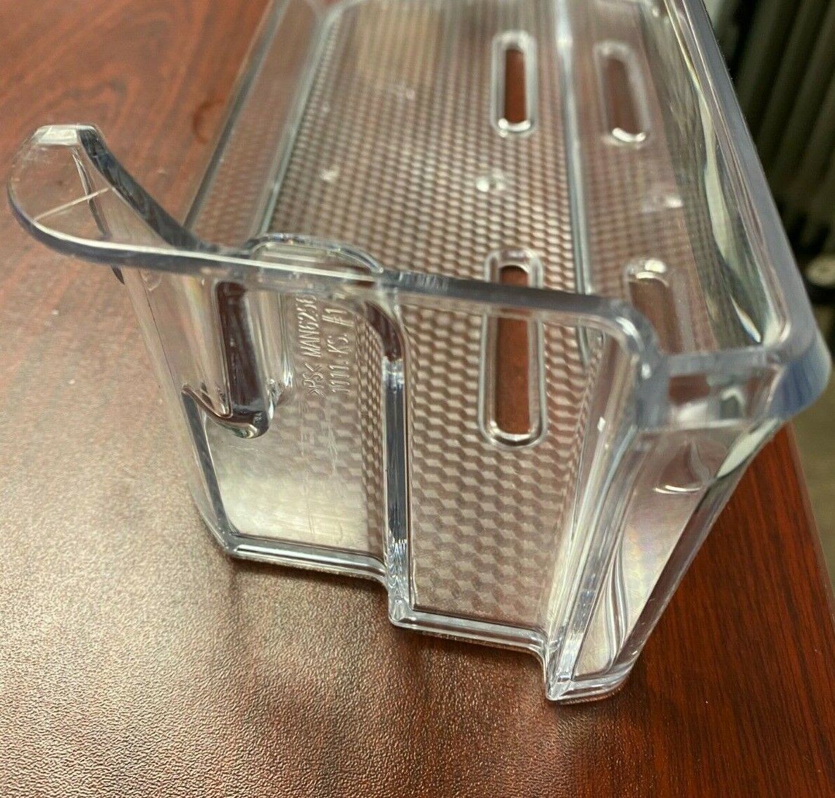 LG Refrigerator Door Shelf Bin MAN625698 Clear Used LGR50