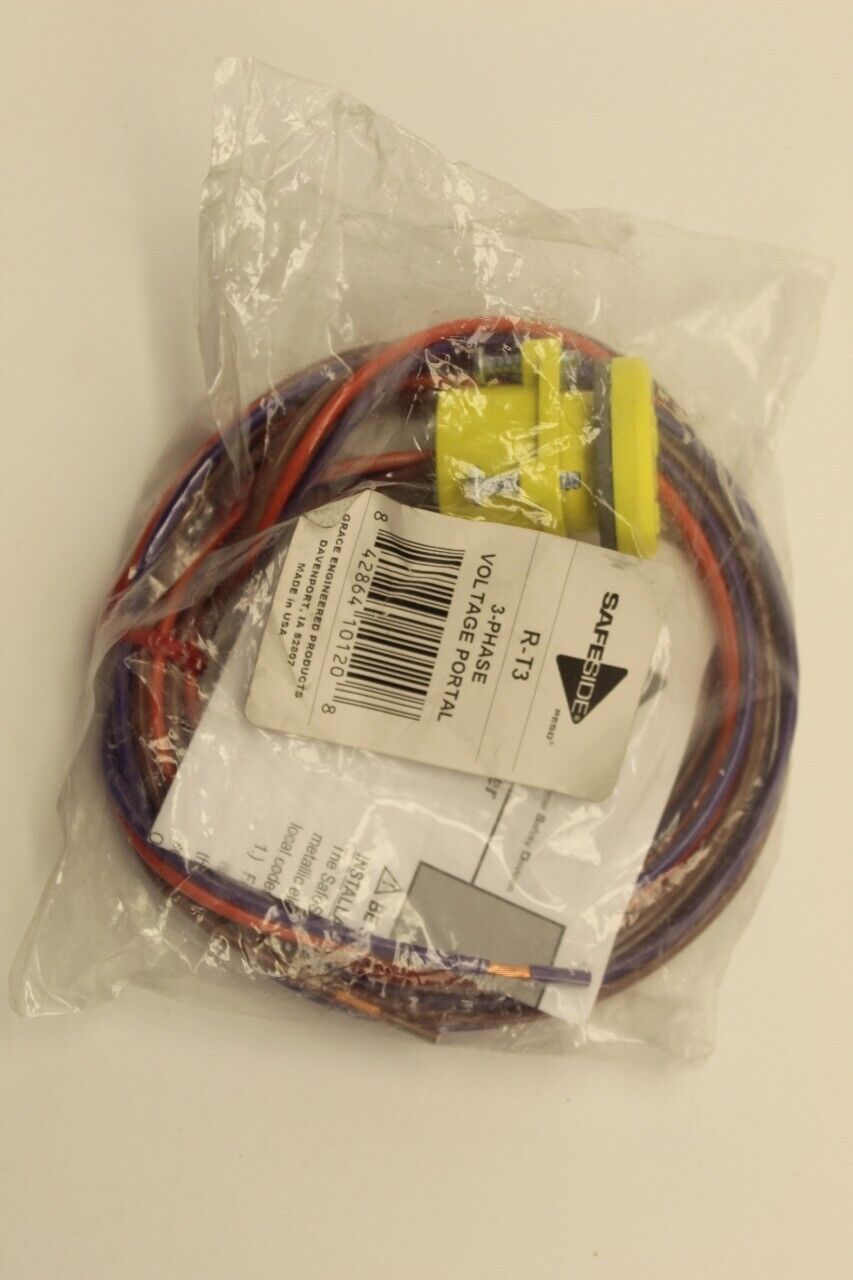 Safeside R-T3 3-Phase Voltage Portal New Sealed Bag ROB12