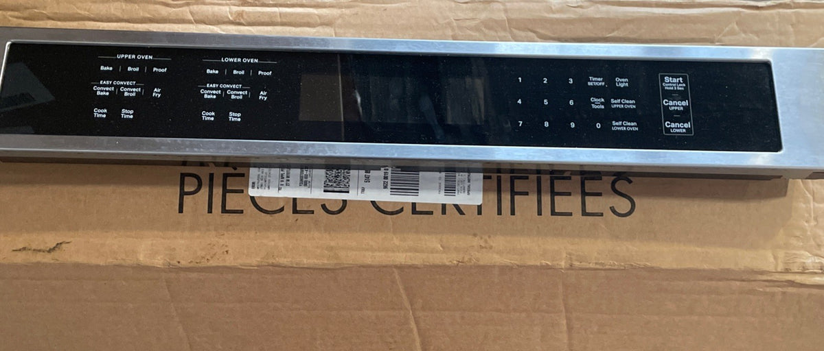 KichenAid Double Wall Oven Control Panel W11666473 BA145
