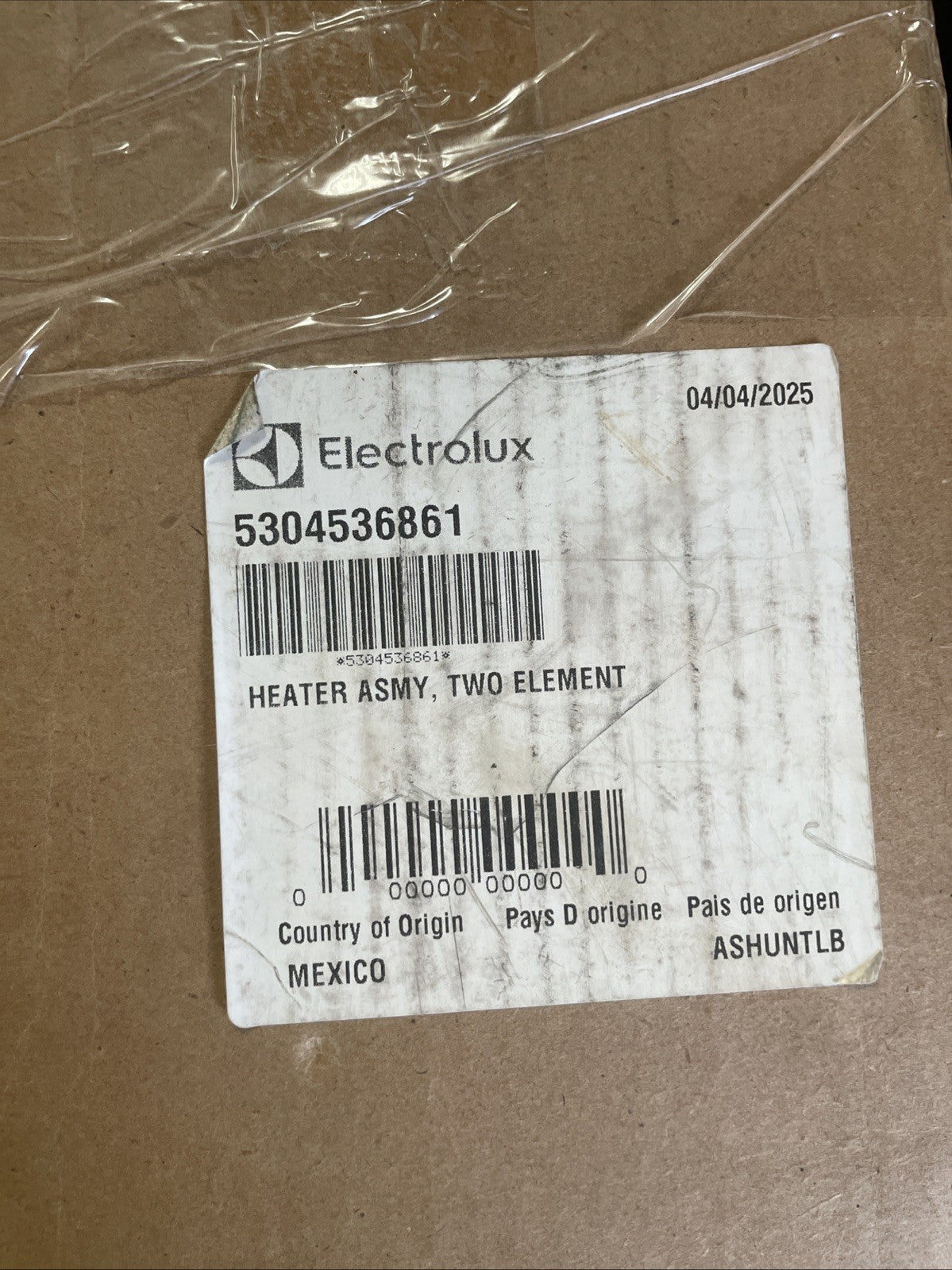 5304536861 Frigidaire Dryer Heating Element -BA9