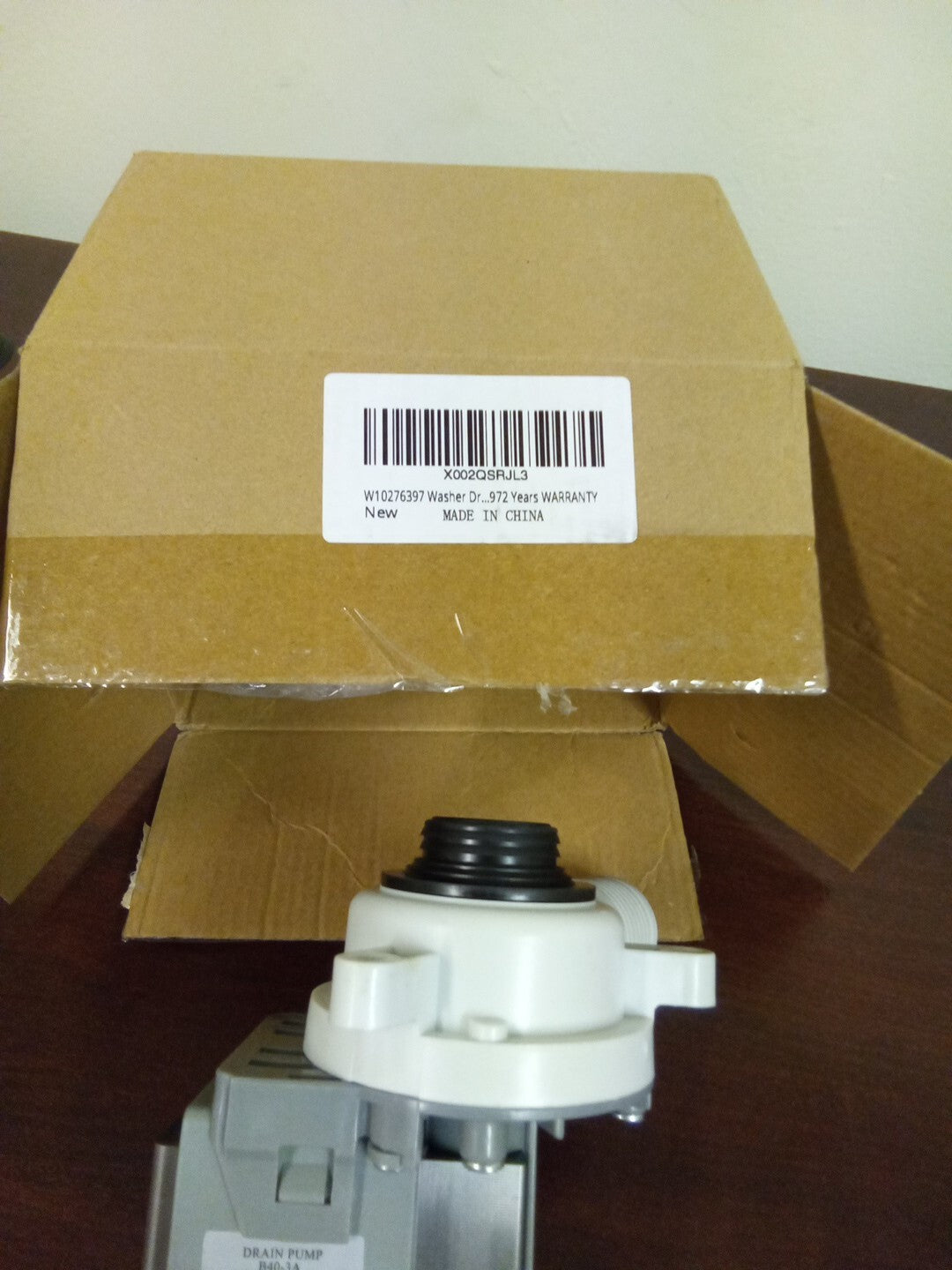 W10276397 Washer Drain Pump AK-546