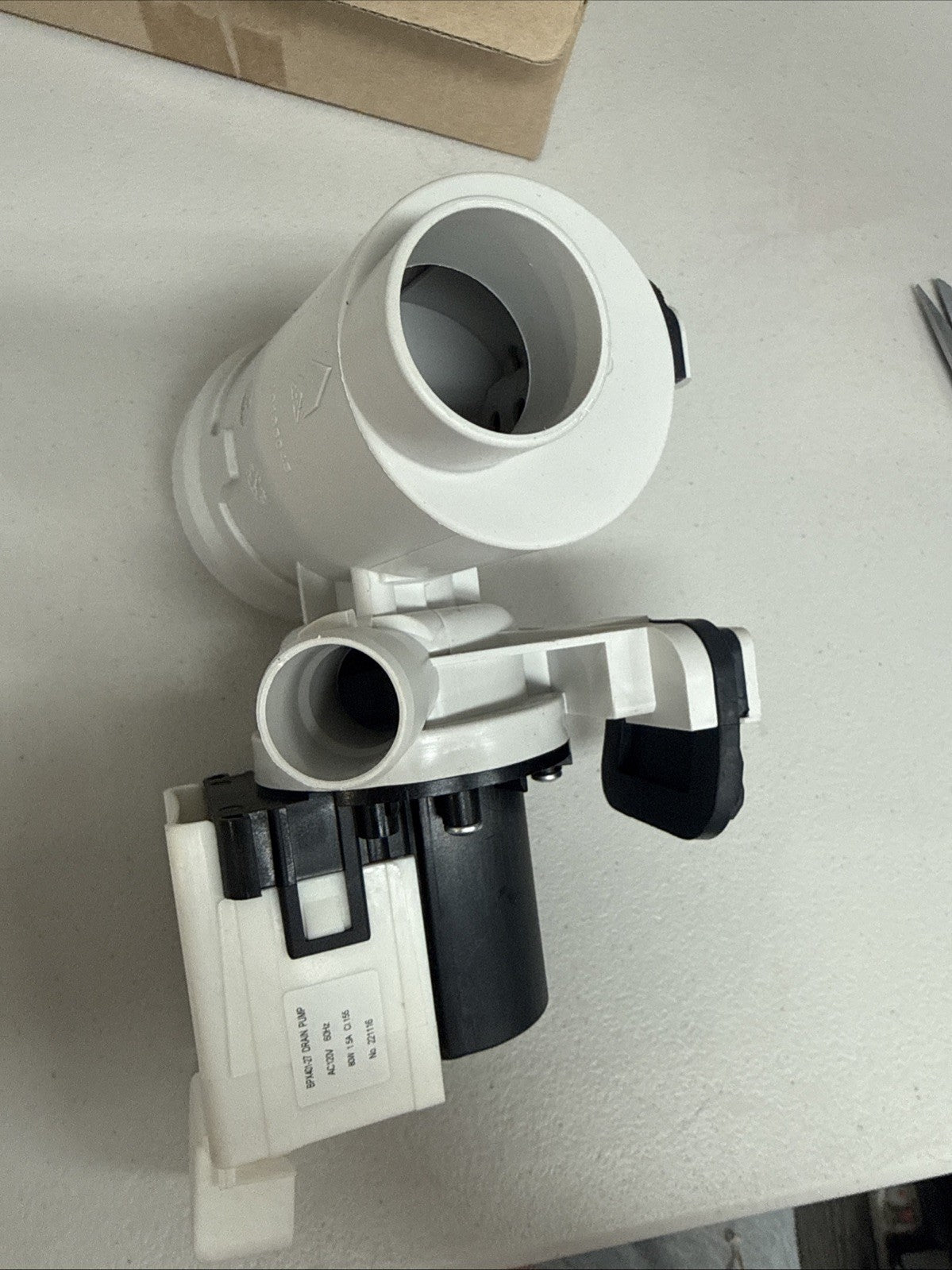 W10730972 WHIRLPOOL WASHER DRAIN PUMP JB24