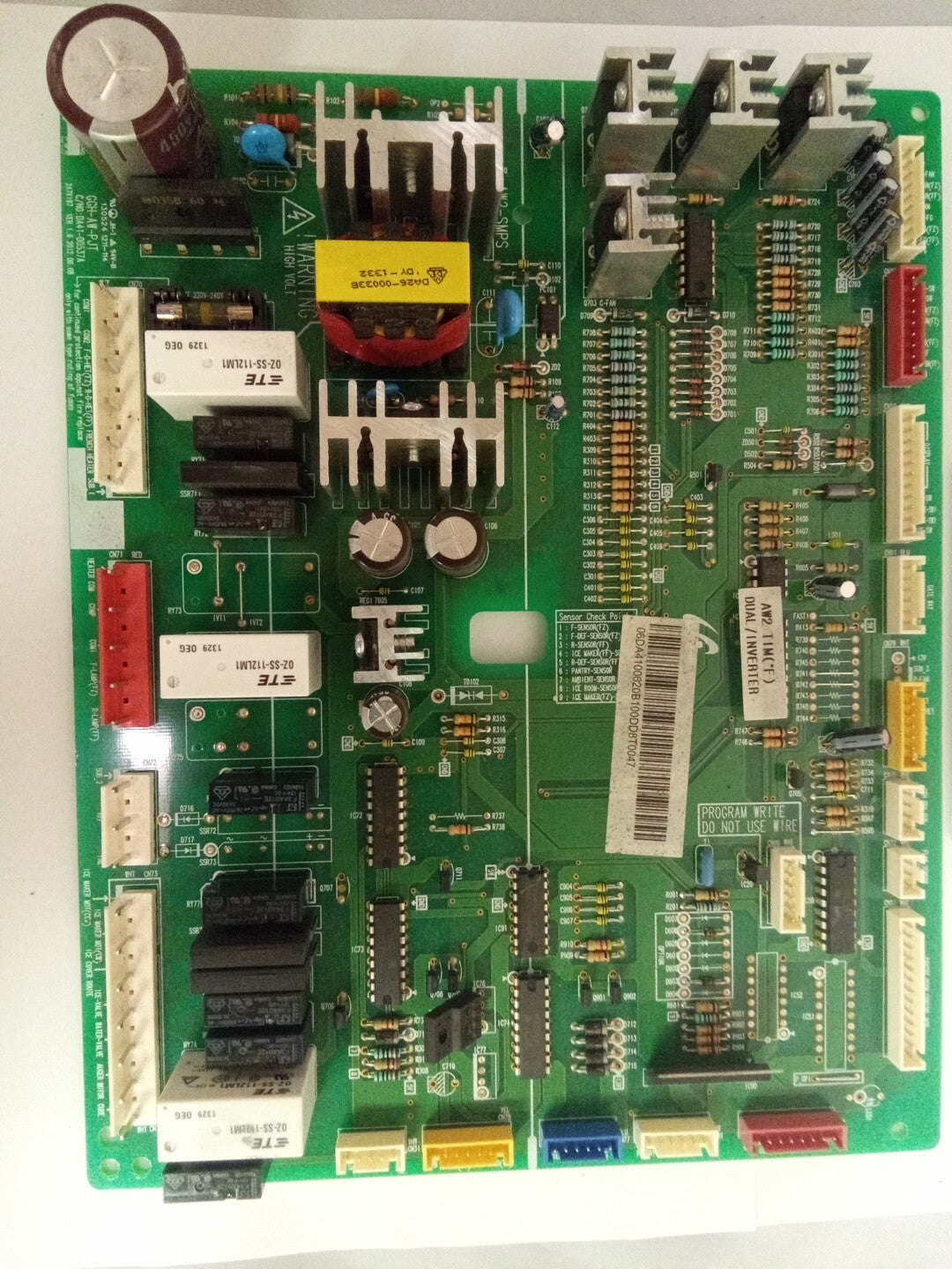 DA41-00537A Samsung Refrigerator Control Board  AK-743