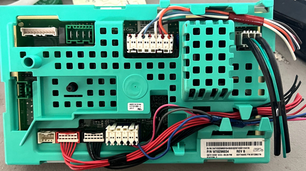 USED Whirlpool Washer Control Board - Part # W10296034 SCM221