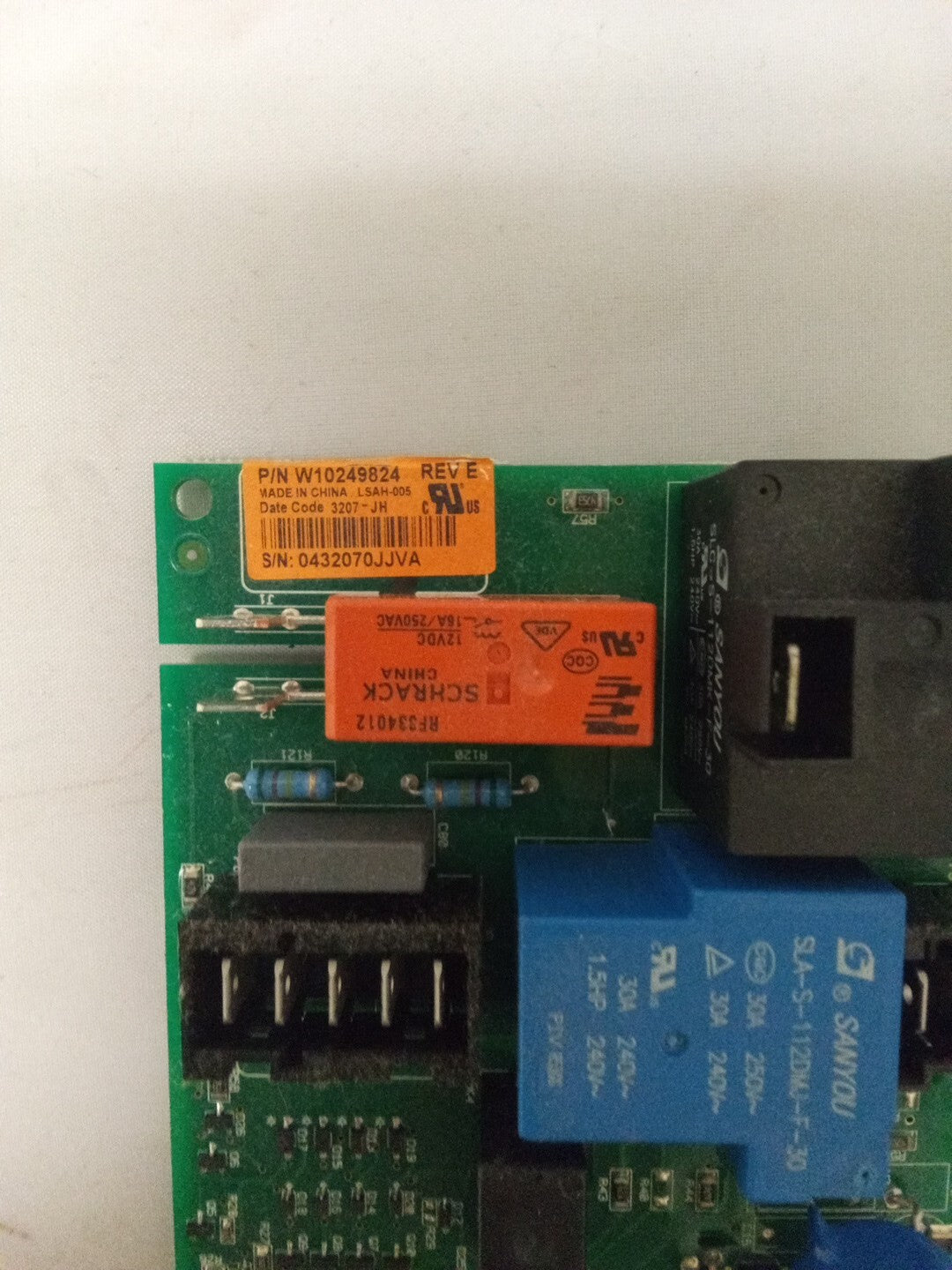 Whirlpool Dryer Control Board W10249824 AK-466