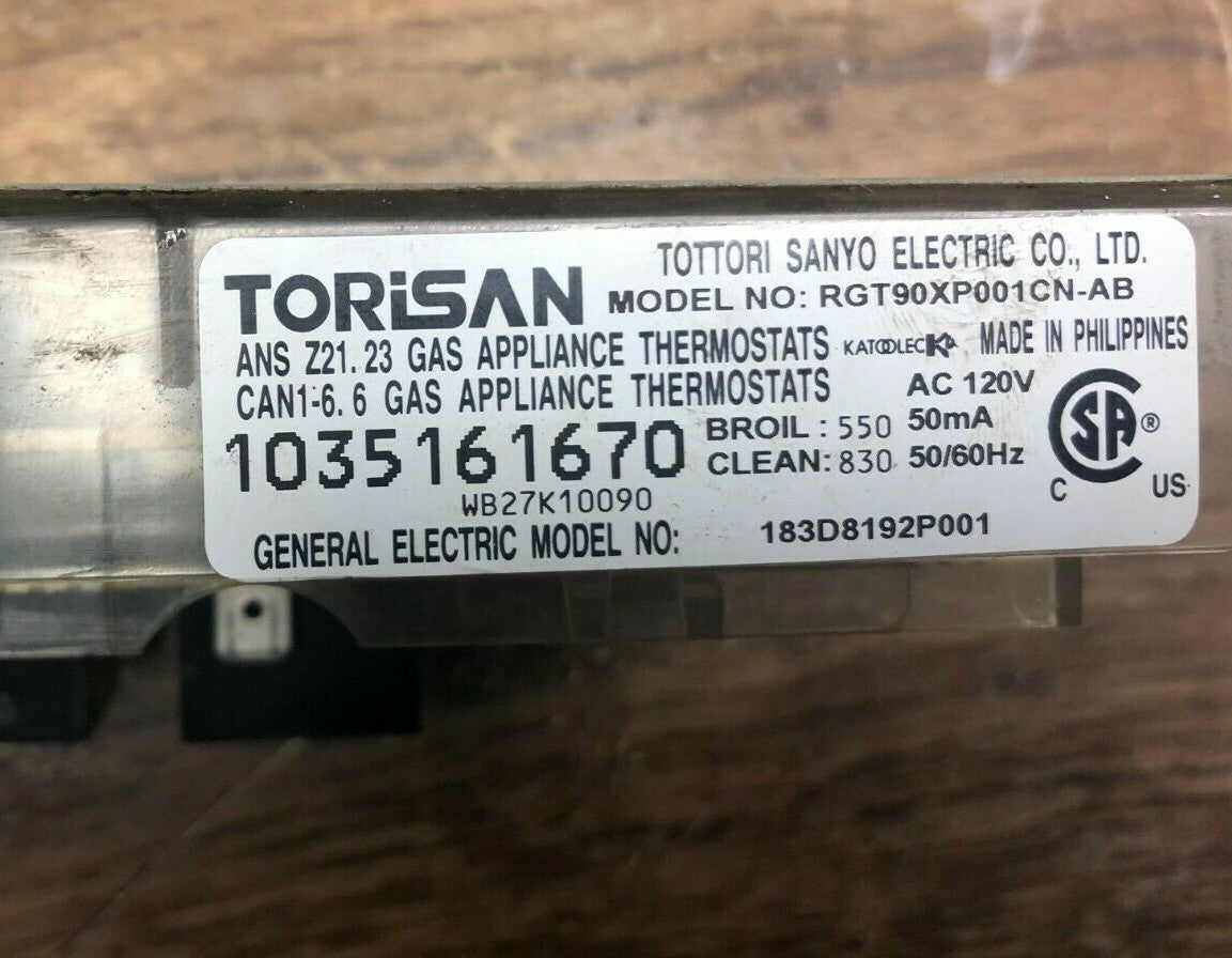 GE 183D8192P001 Oven Range Control Board 1035161670 Used DC-3