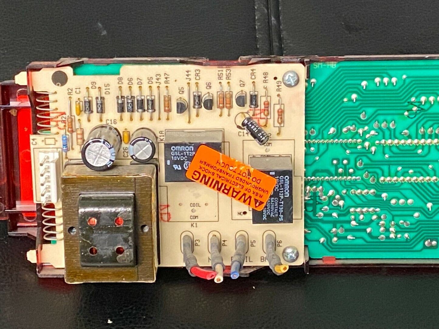 GE 183D6012P001 Range Oven Control Board Digital Used SH154