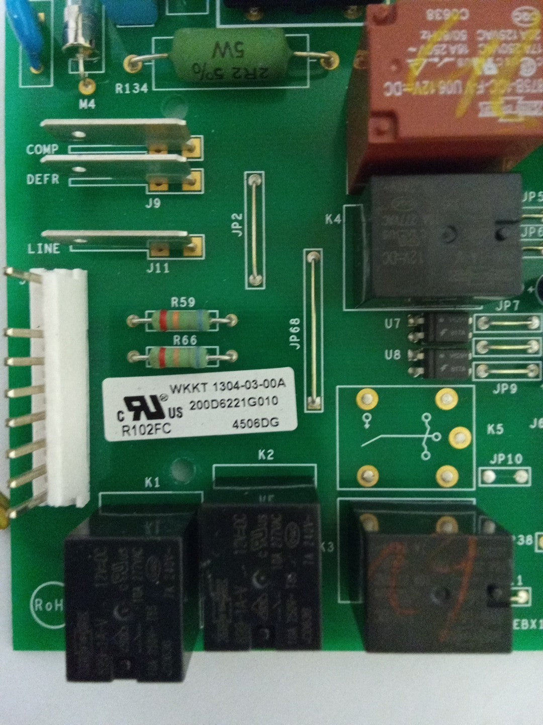 GE Refrigerator Control 200D6221G010  AMK-693