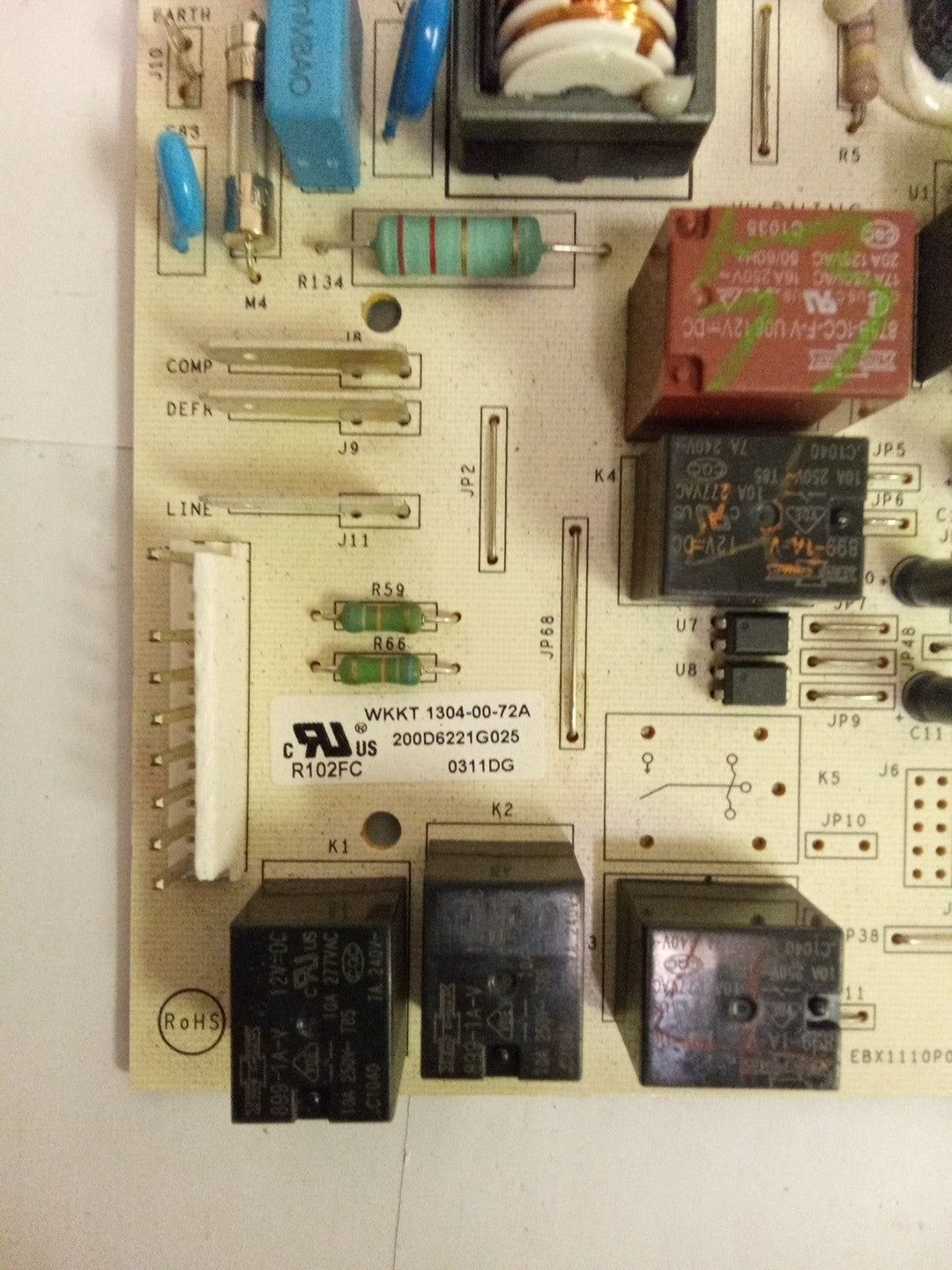 GE Refrigerator Main Control Board  200D6221G025 AMK-771