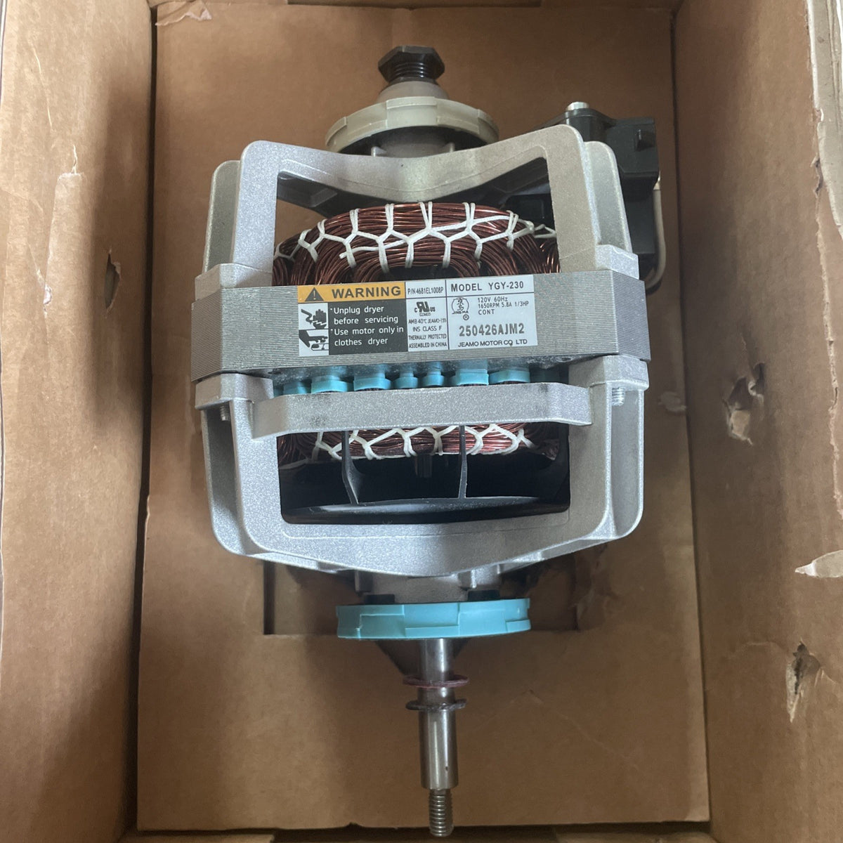 LG  Dryer Motor Assembly EAU30126201 BA90