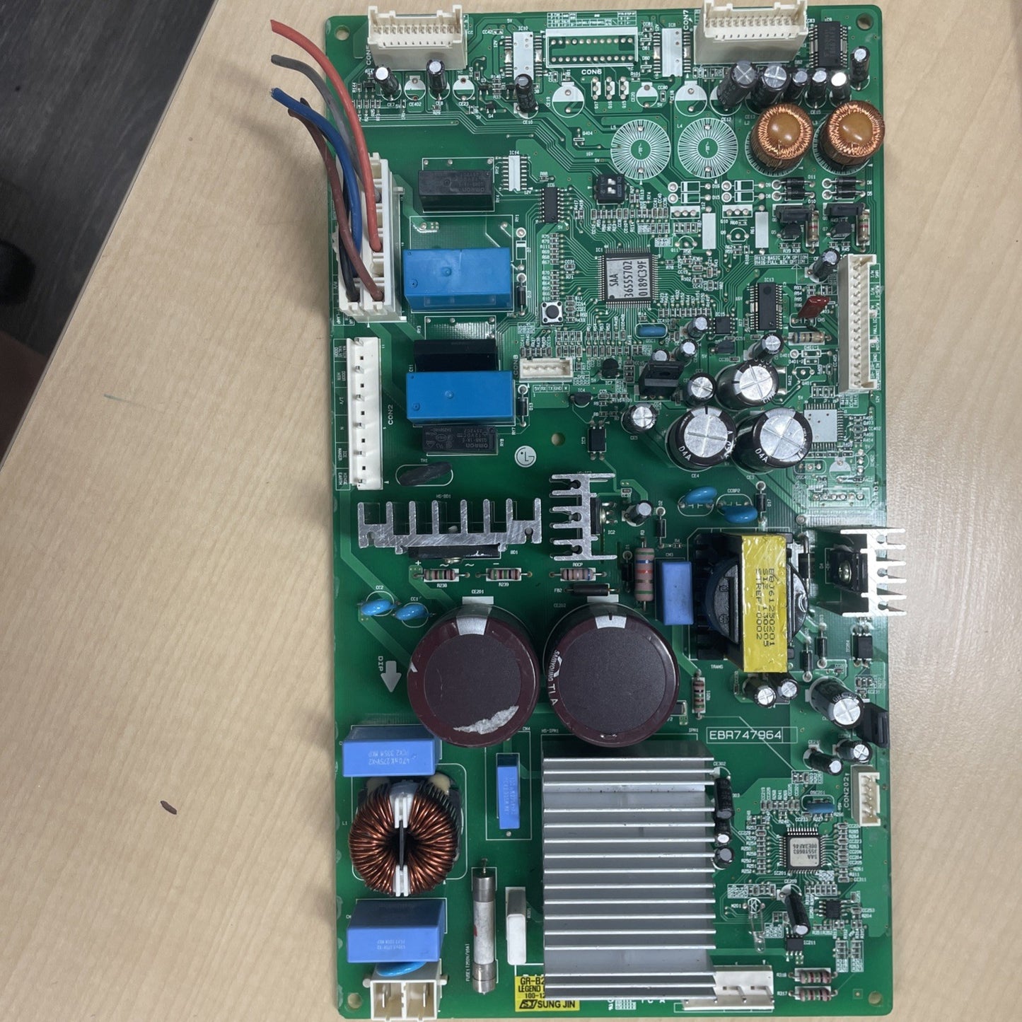 EAX64660604 LG Refrigerator Main Control Board BA55