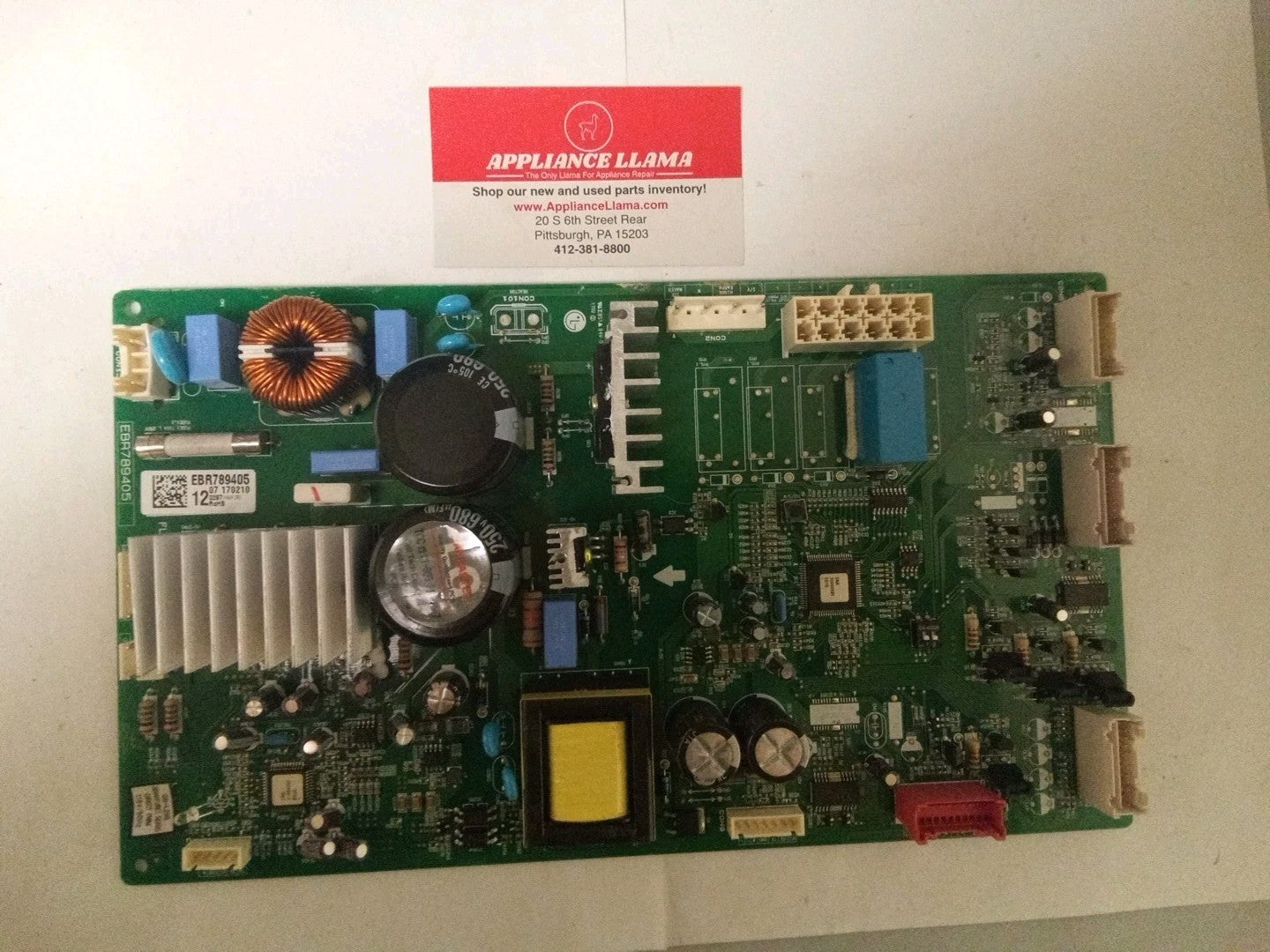 LG Refrigerator Control Board - Part Number EBR78940512 AMK-415