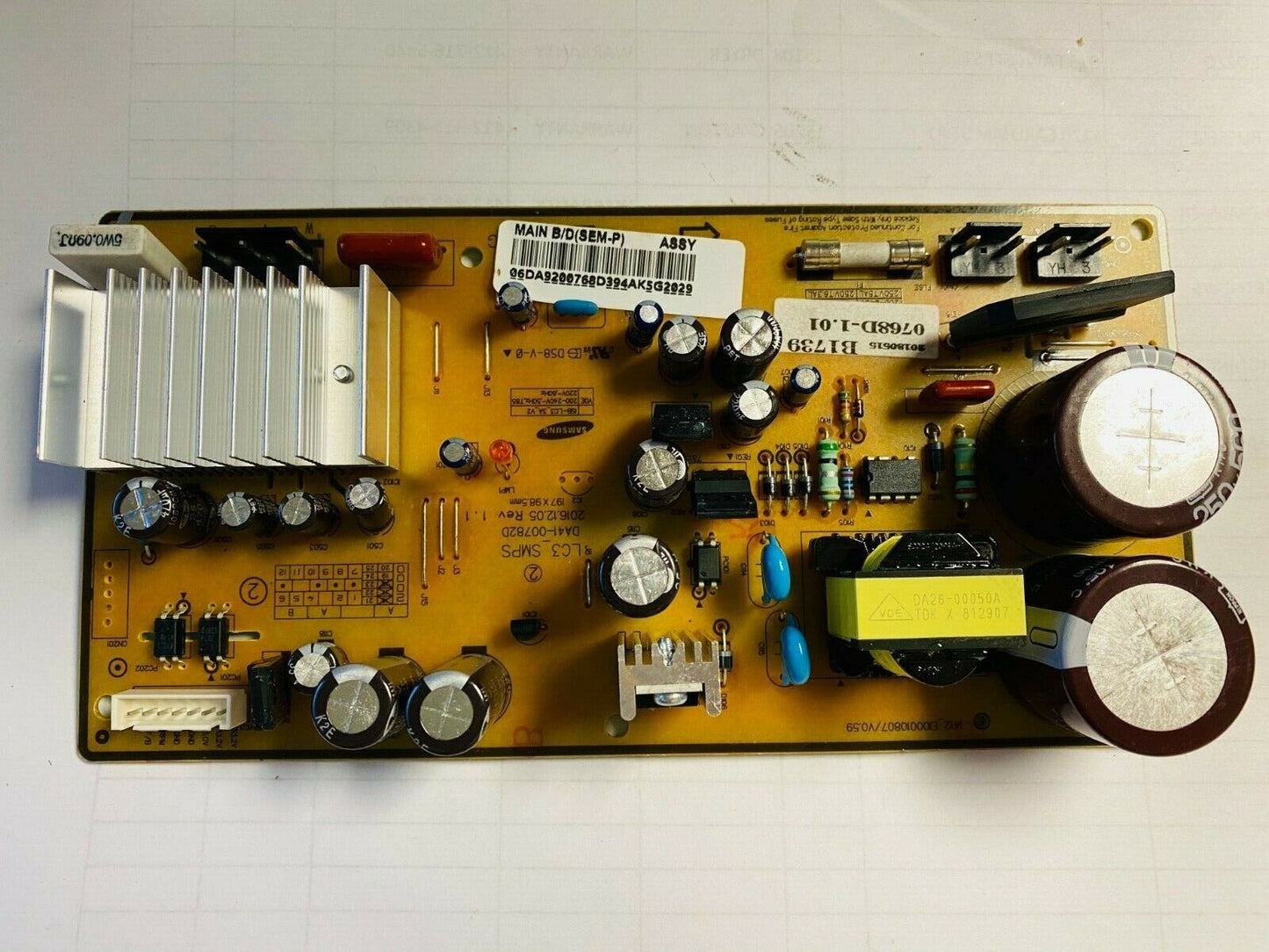 Samsung  Refrigerator Inverter Board DA92-00768D Used SMG9