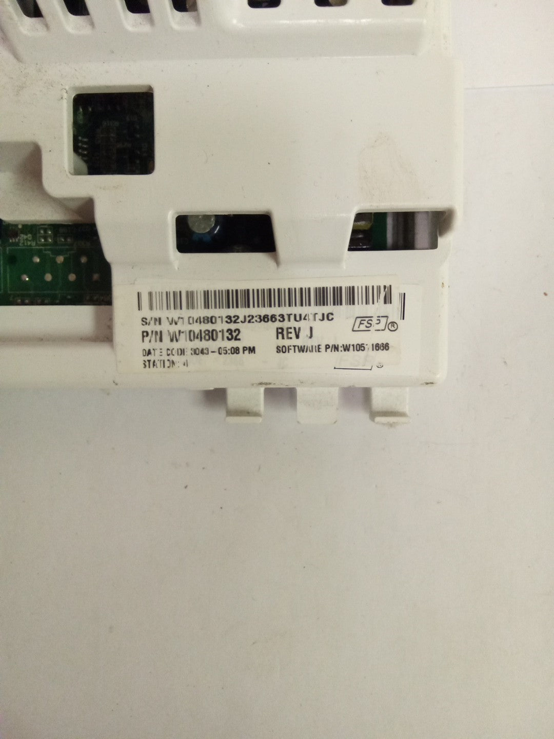 Whirlpool Washer Main Control Board  W10480132  AMK-742