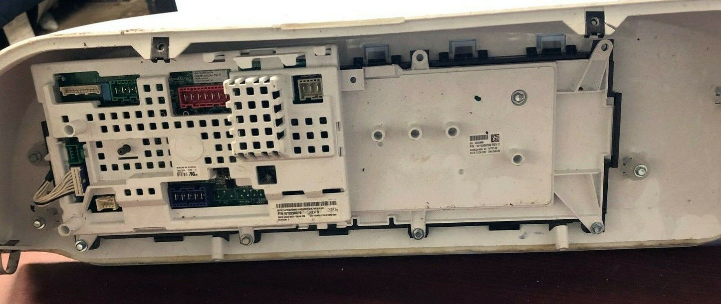 Whirlpool Washer Control Board W1029019 WITH WASHER CONSOLE DC669