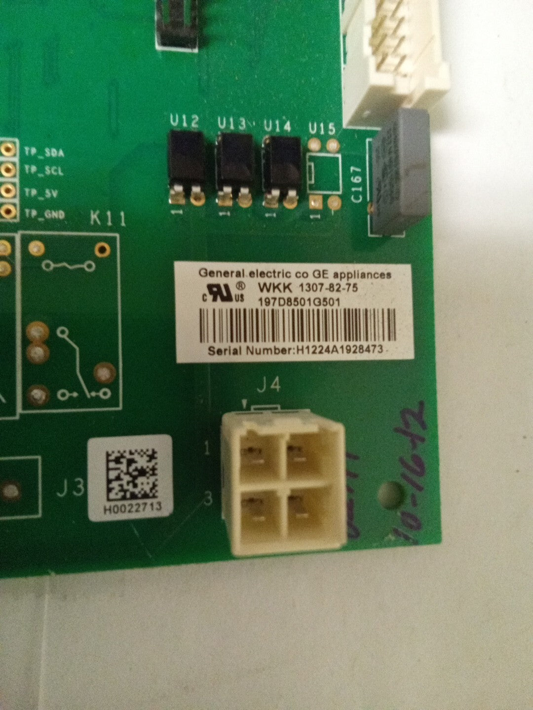 GE Refrigerator Control Board  197D8501G501 AK-936
