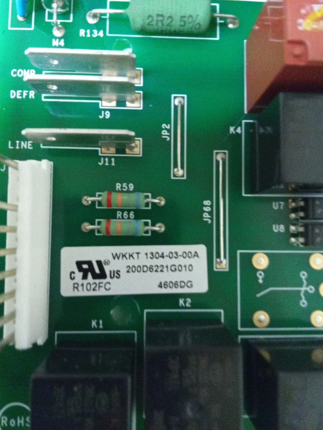 200D6221G010 GE Refrigerator Control Board AMK-623