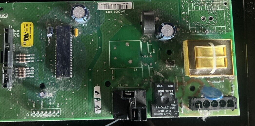 USED Whirlpool 3980062 Laundry Dryer Control Board IHIH10