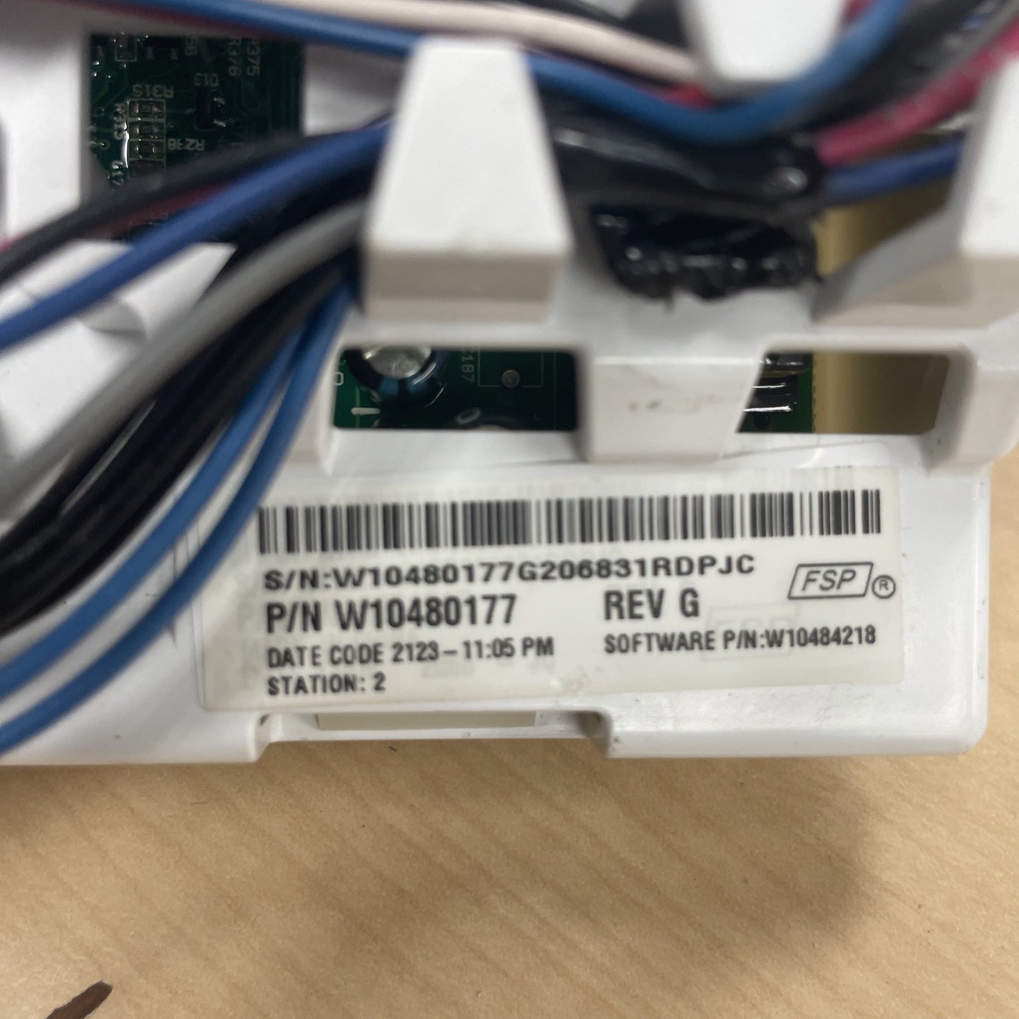 OEM Whirlpool Washer Control W10480177 BA49
