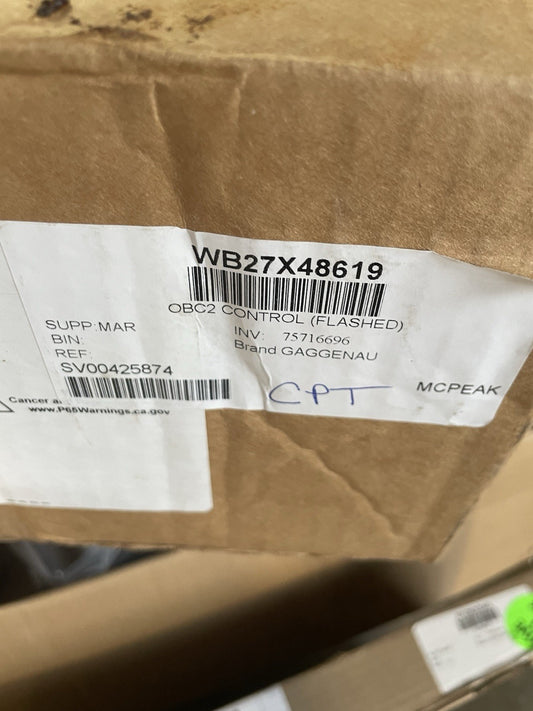 GE Range Oven Electronic Control Board WB27X48619 BA82