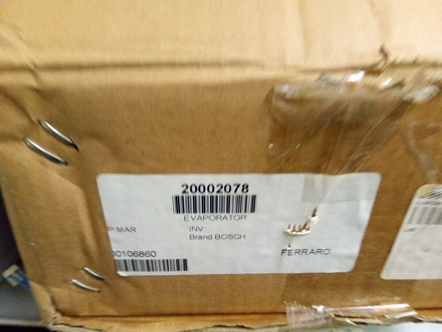 20002078 EVAPORATOR BOSCH AK-43
