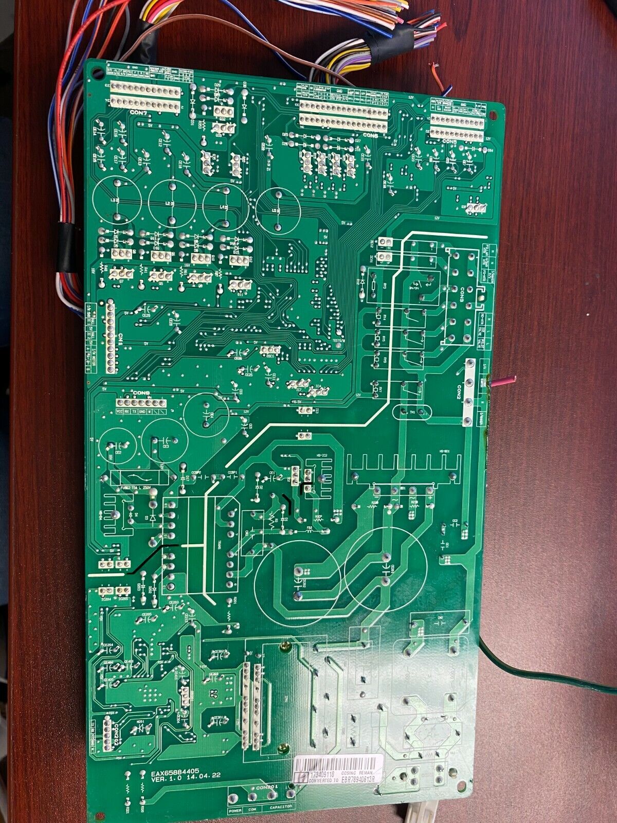 LG Refrigerator Control Board Part # EBR78940602 Used SH52