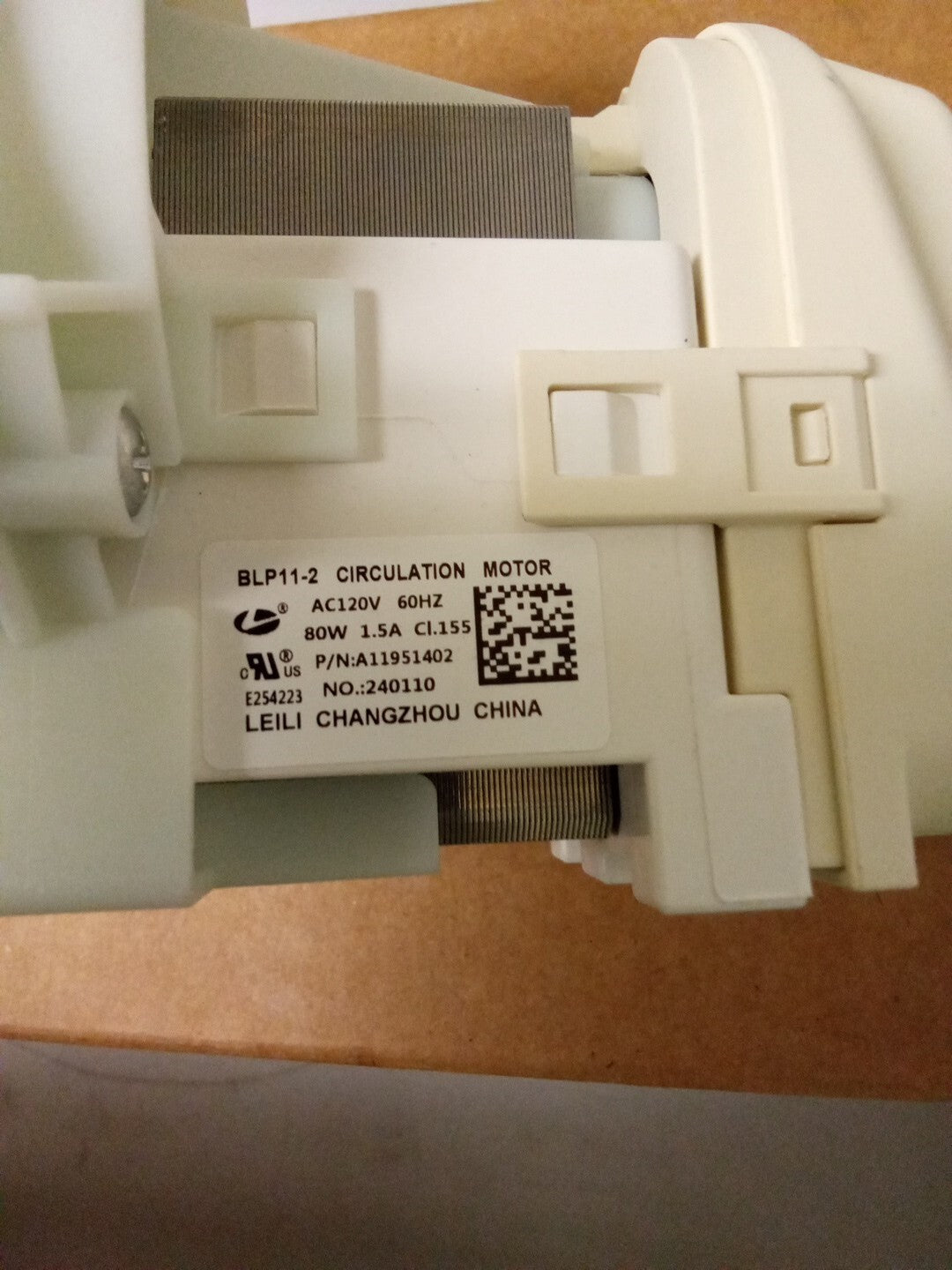 5304519906 Motor and Pump Assembly for Electrolux Frigidaire Dishwasher AK-548