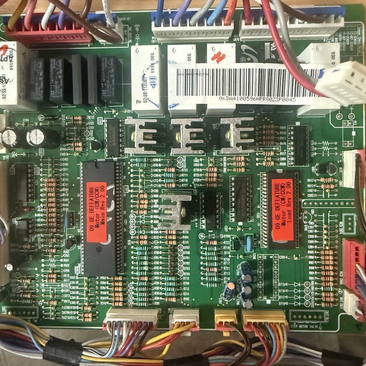 Used Samsung Refrigerator Control Board  DA41-00596H WR55X10985 JB91