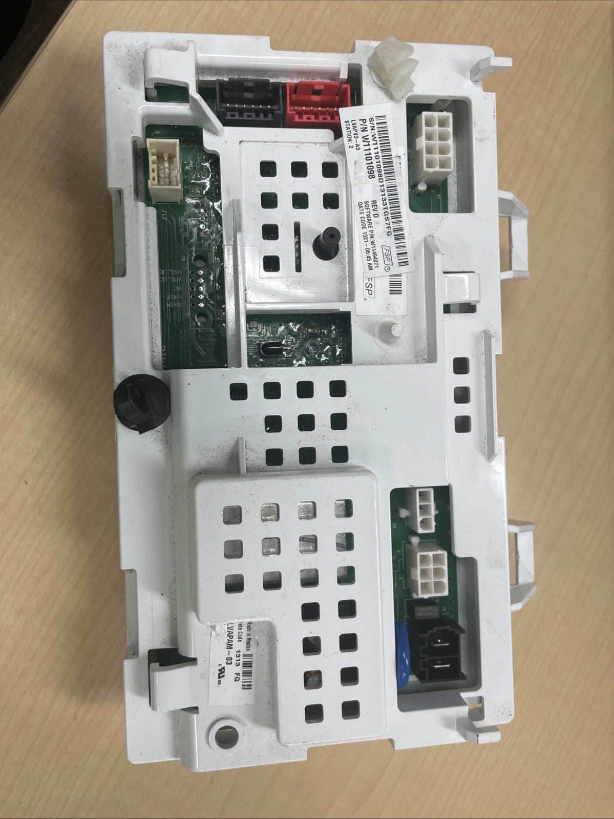 Whirlpool Washer W11101098 Control Board -BA16