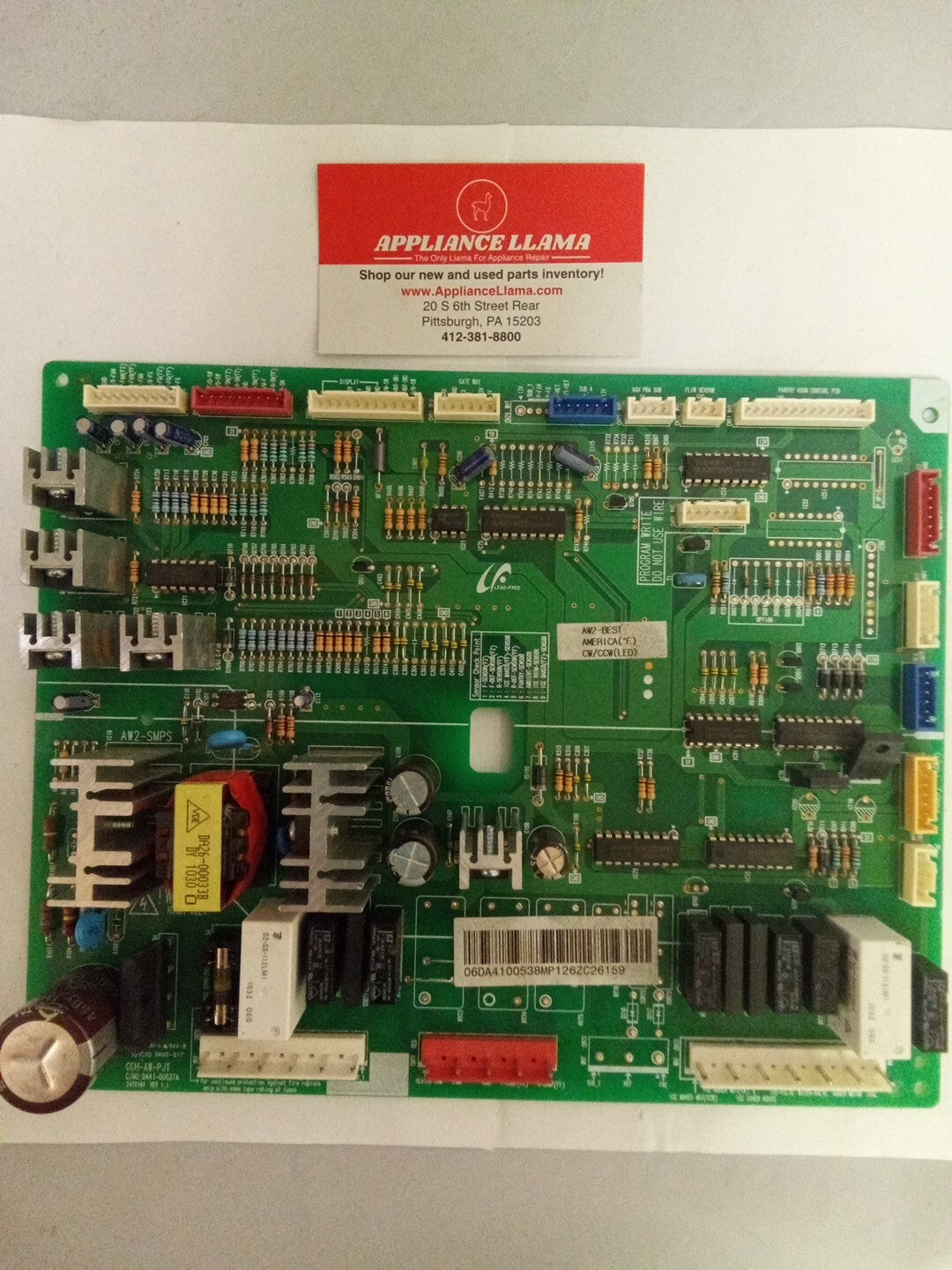 Samsung Refrigerator Control Board DA41-00538M AMK-202