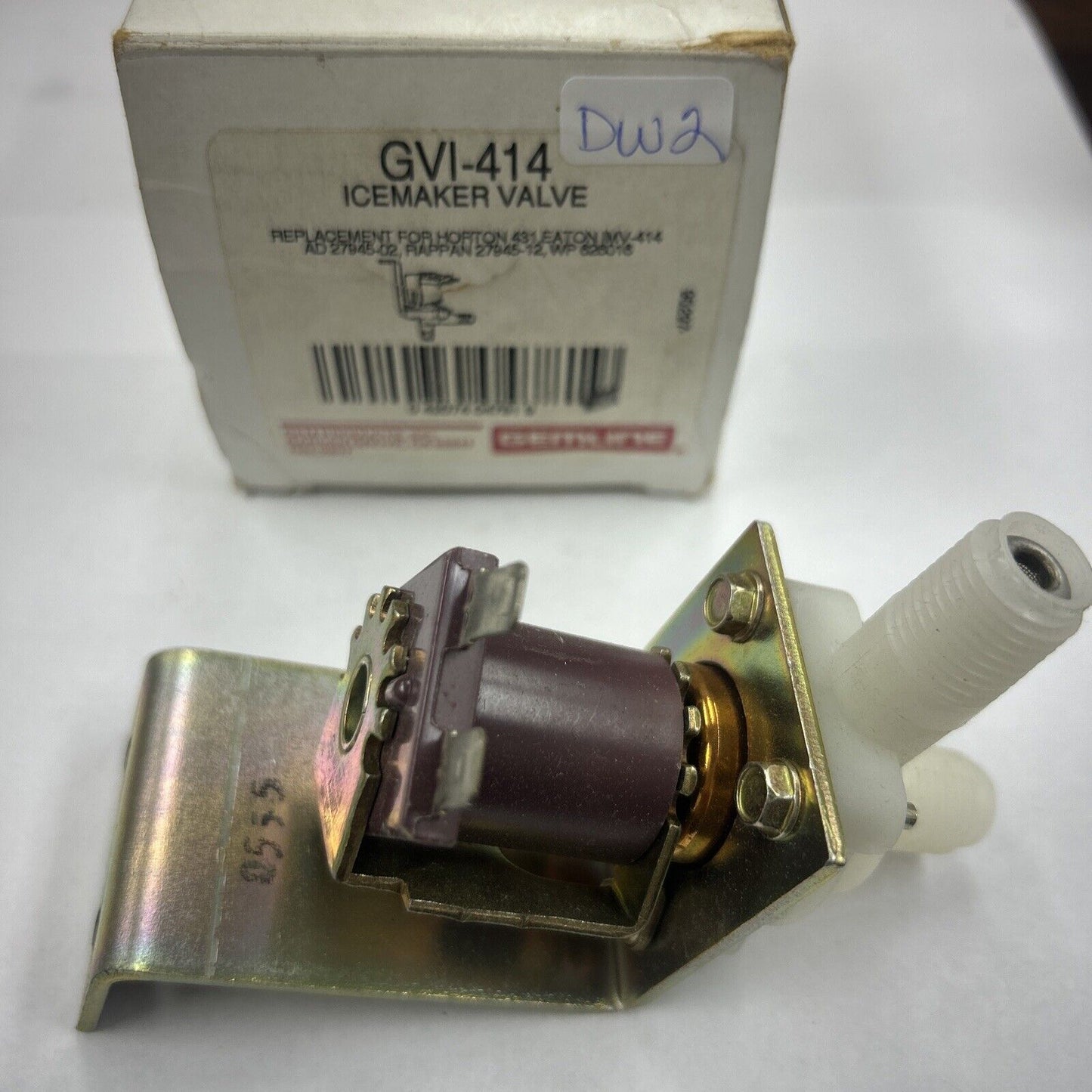 Water Valve Ice Maker GVI-414 Gemline Horton 431 WP626016 Eaton Imv-414 New IC1