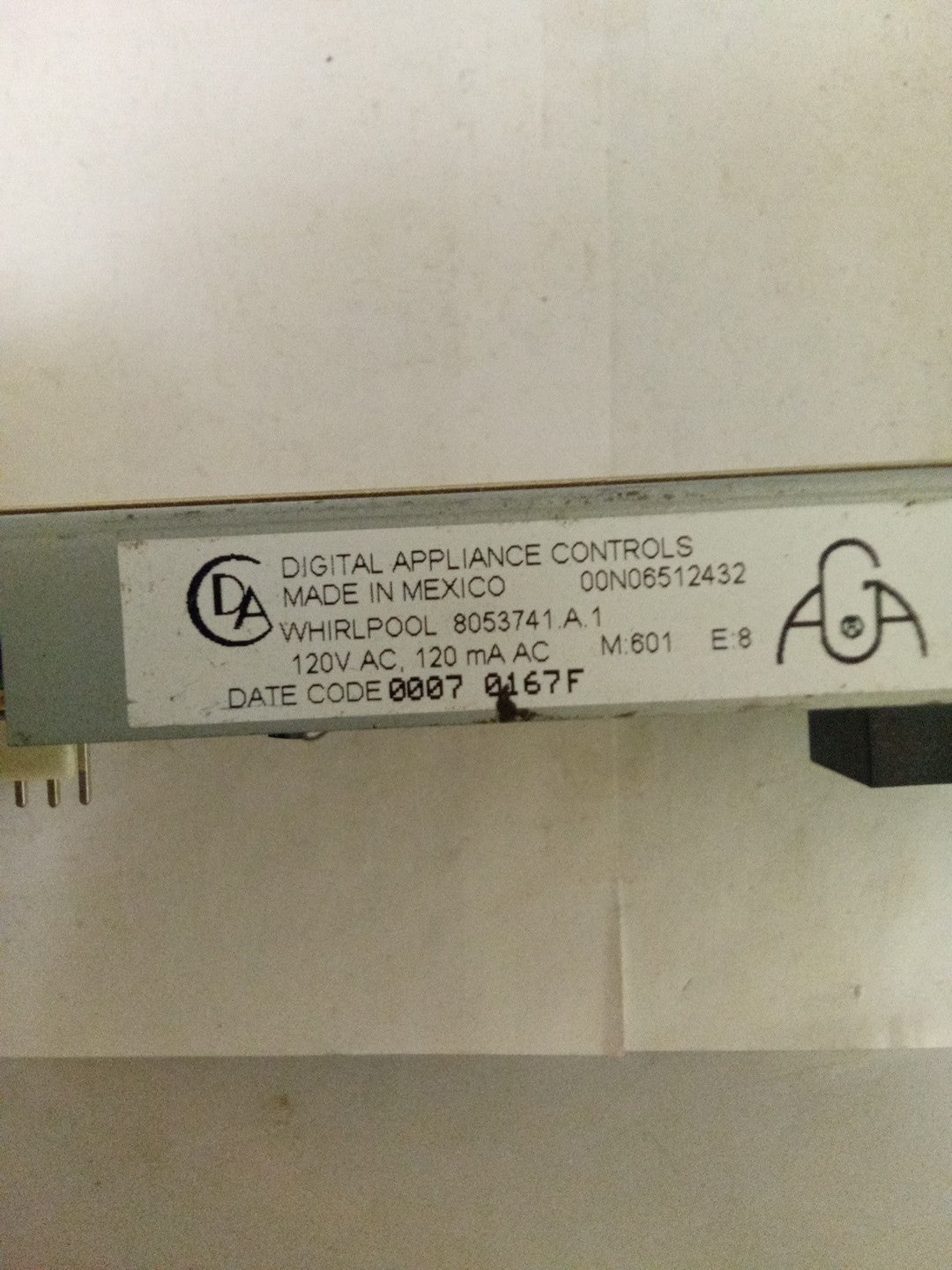 Whirlpool Range Oven Control Board 8053741 AMK-537