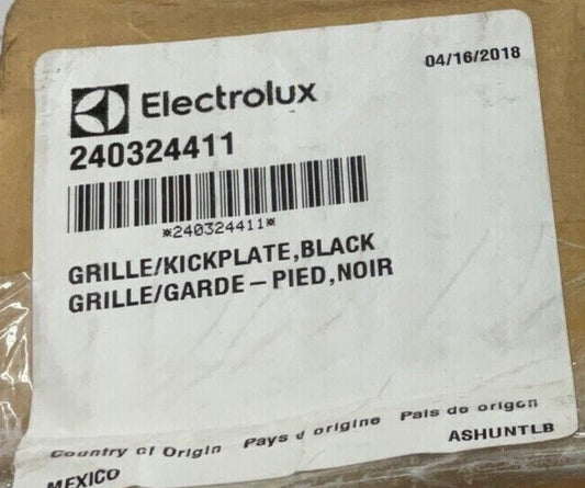 Kenmore Frigidaire Refrigerator Black Grille/Kickplate 240324411 New AW1