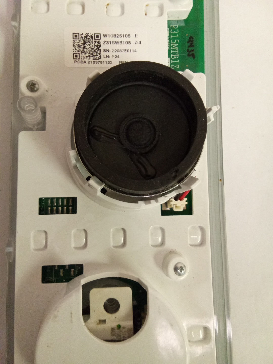 Whirlpool Washer W10825105 Control Panel AMK-701