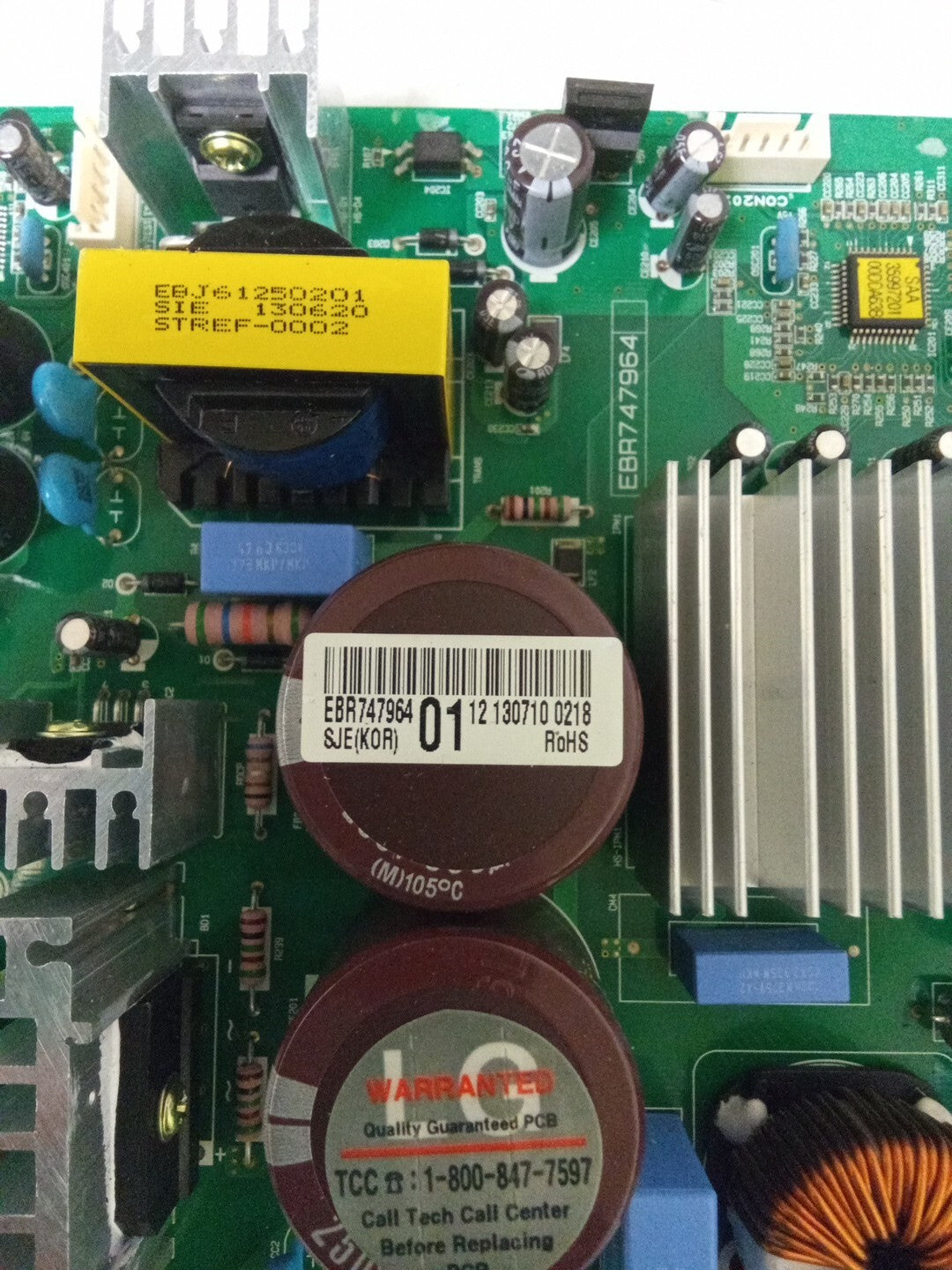 LG Fridge Control Board EBR74796401 AMK-120