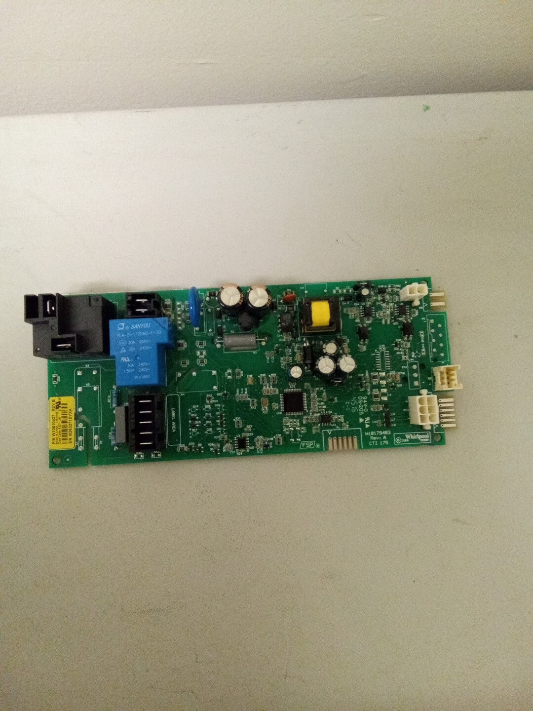 Whirlpool Dryer Control Board W10810427 AK-154