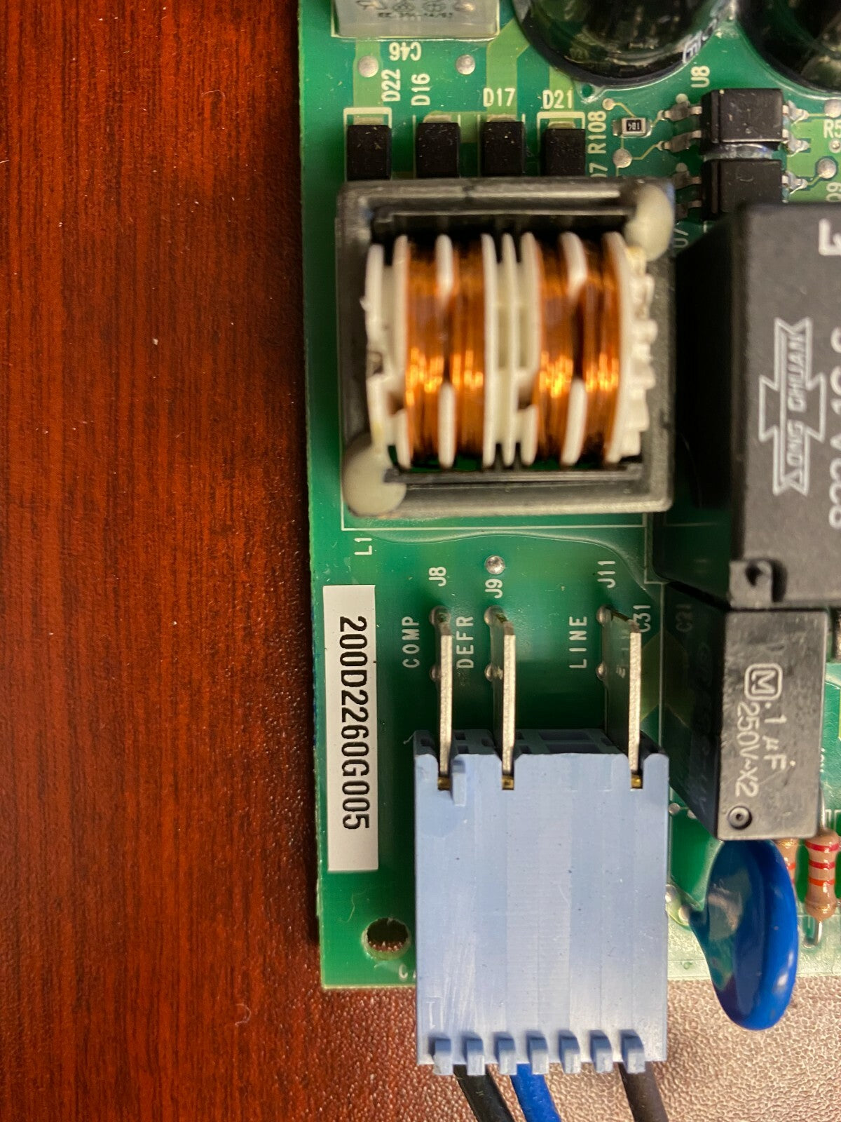 GE Refrigerator Control Board Part 200D2260G005 Used SH91