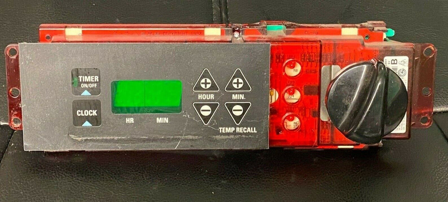 GE 183D6012P001 Range Oven Control Board Digital Used SH154