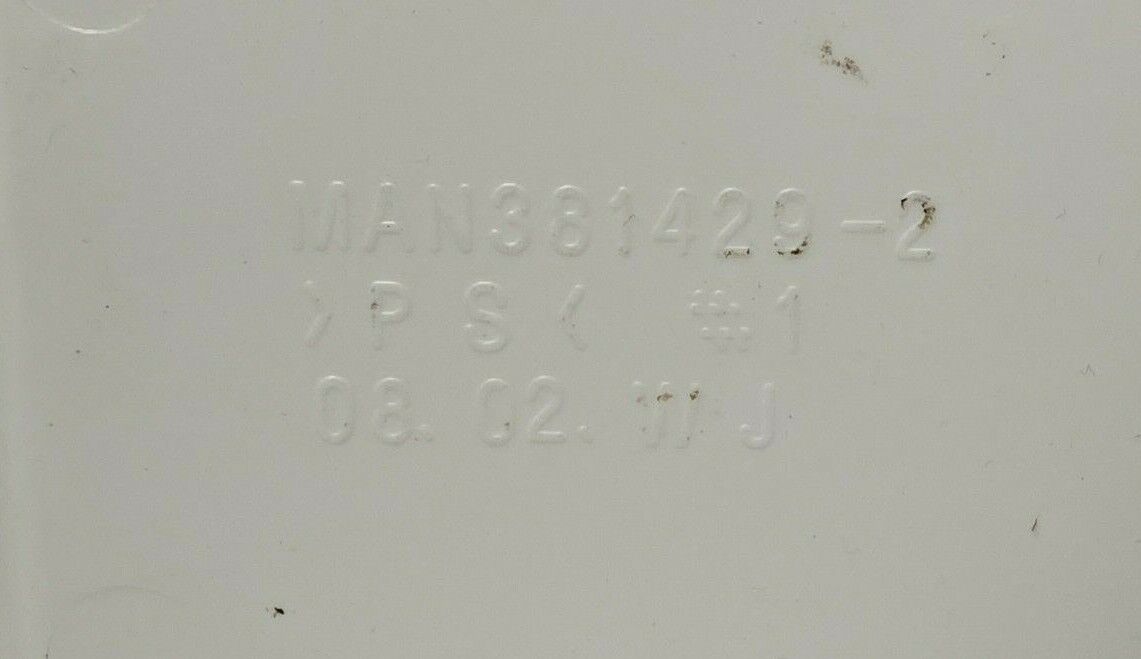 LG Refrigerator Dairy Bin MAN381429-2 White Used LGR60